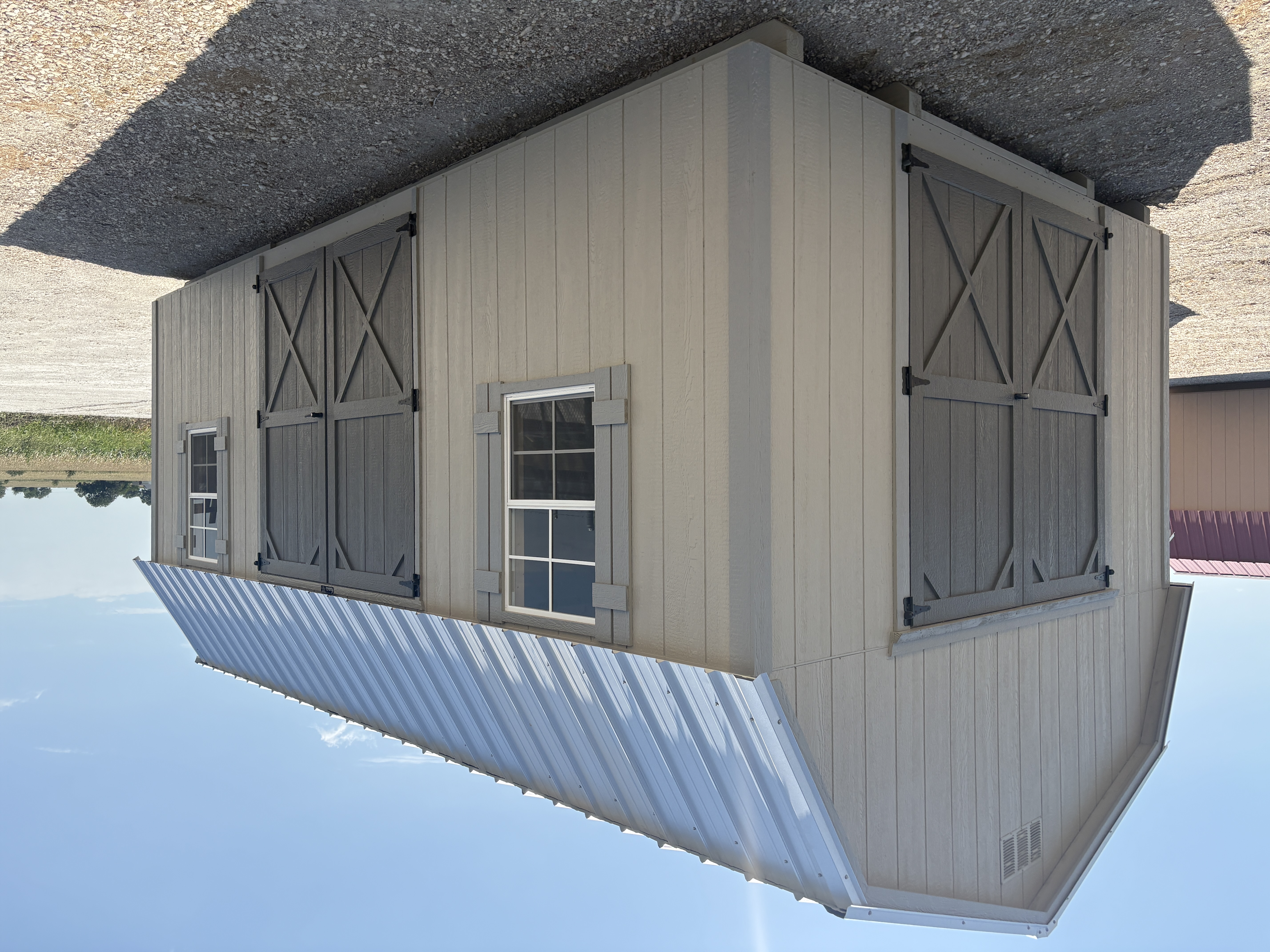 12x20 Elite Lofted Barn #7358