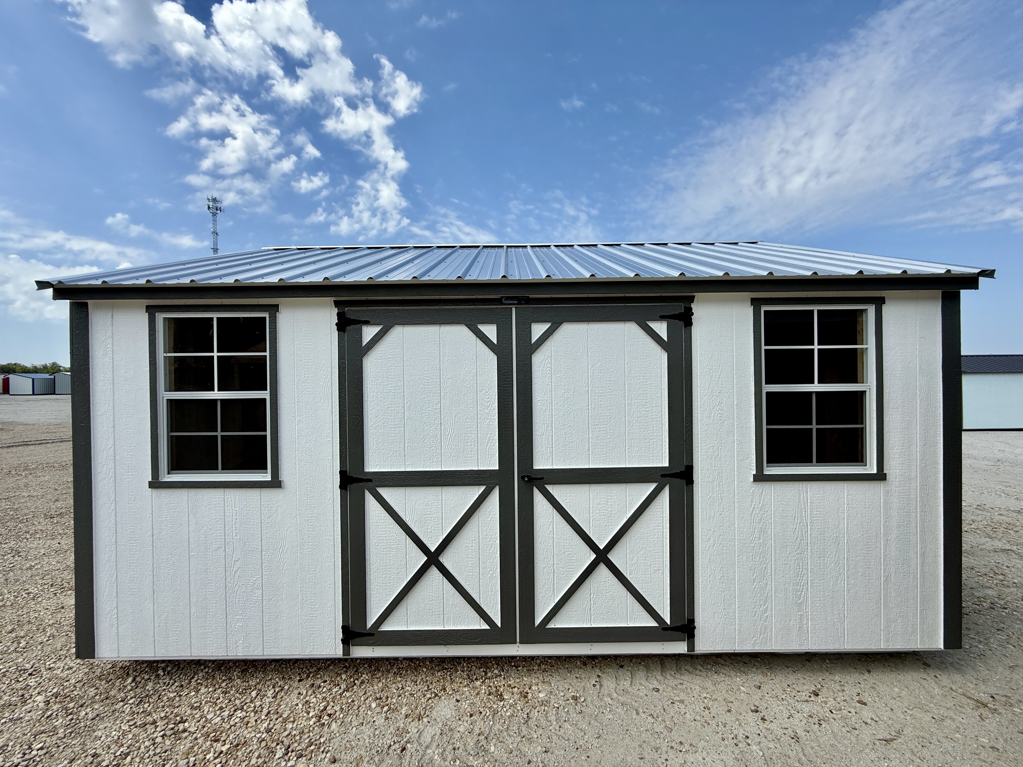 12x16 Garden Shed #6898