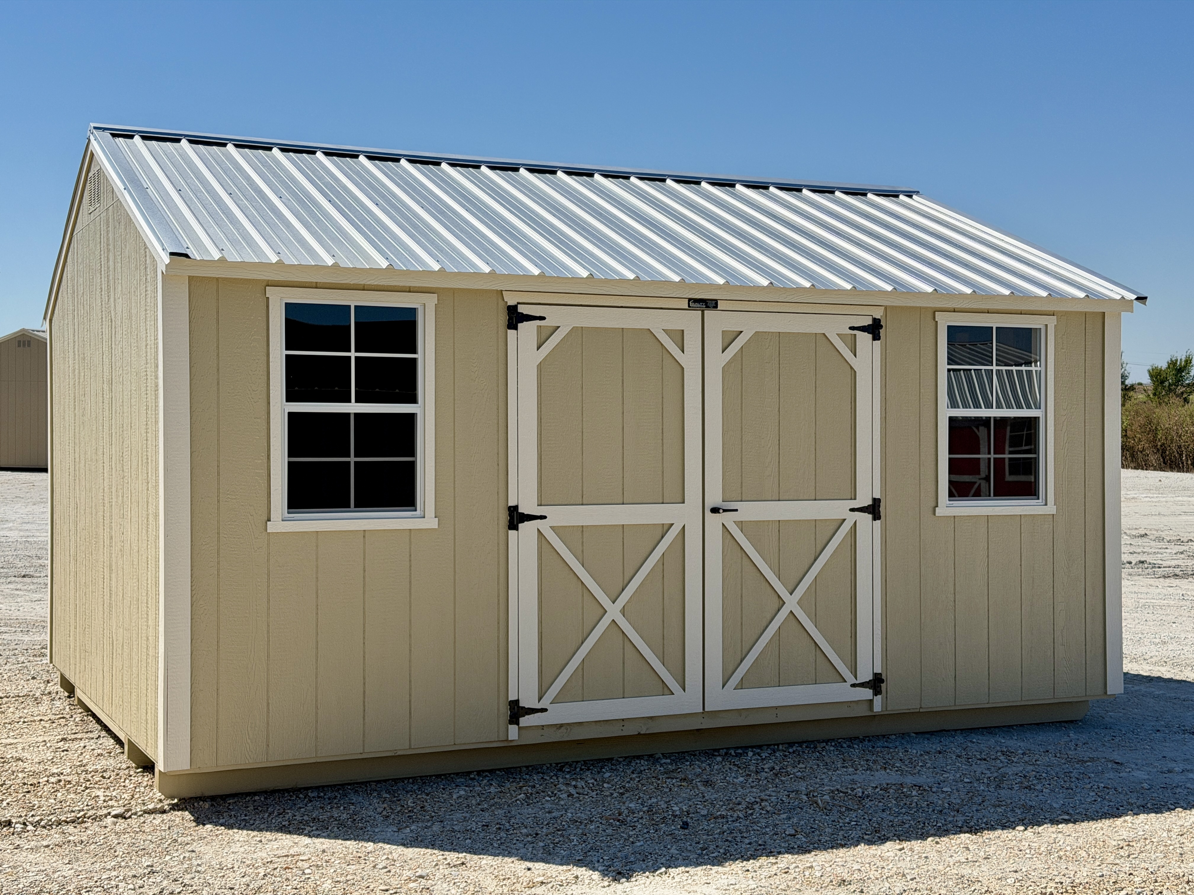 12x16 Garden Shed #7102