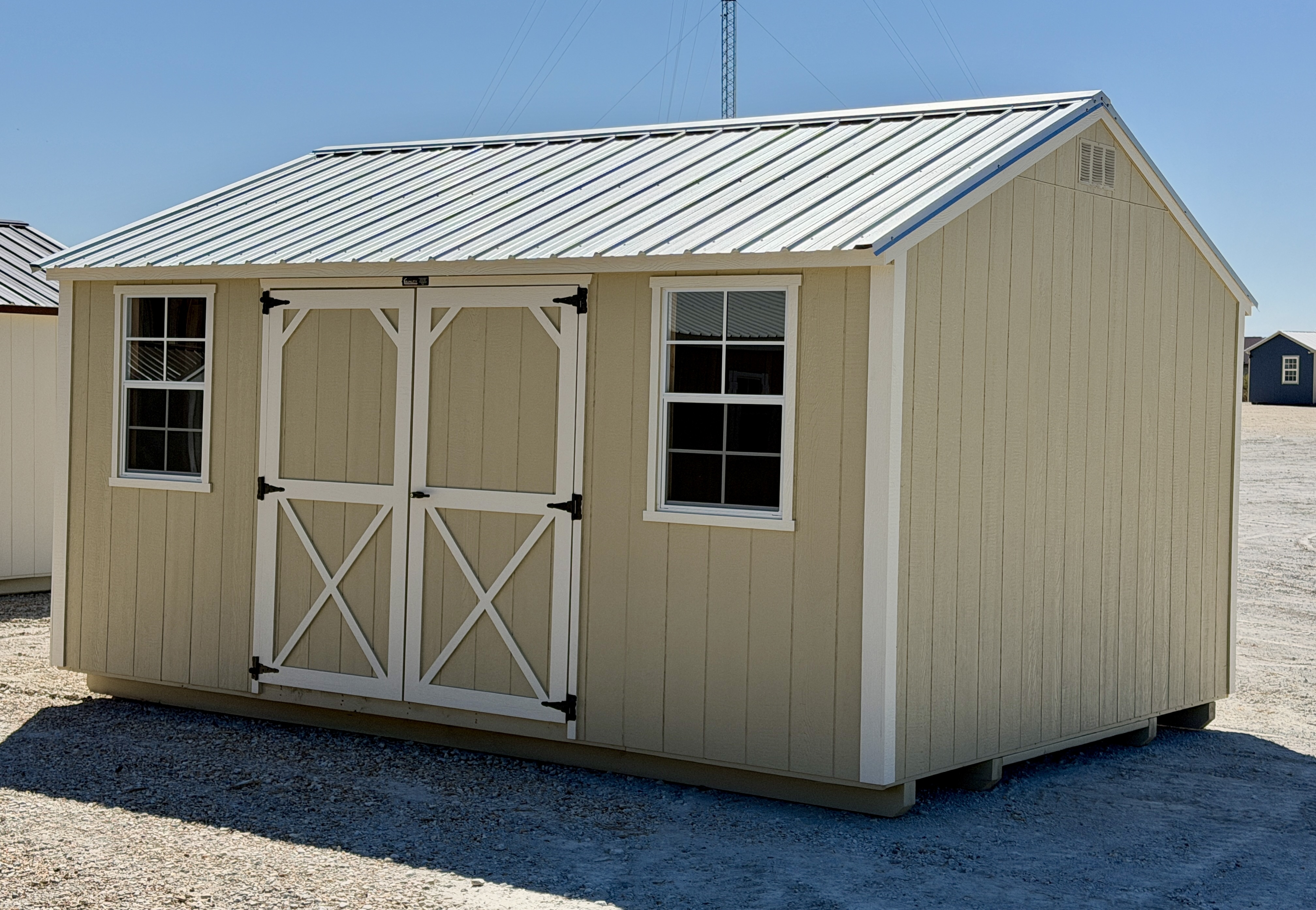 12x16 Garden Shed #7102