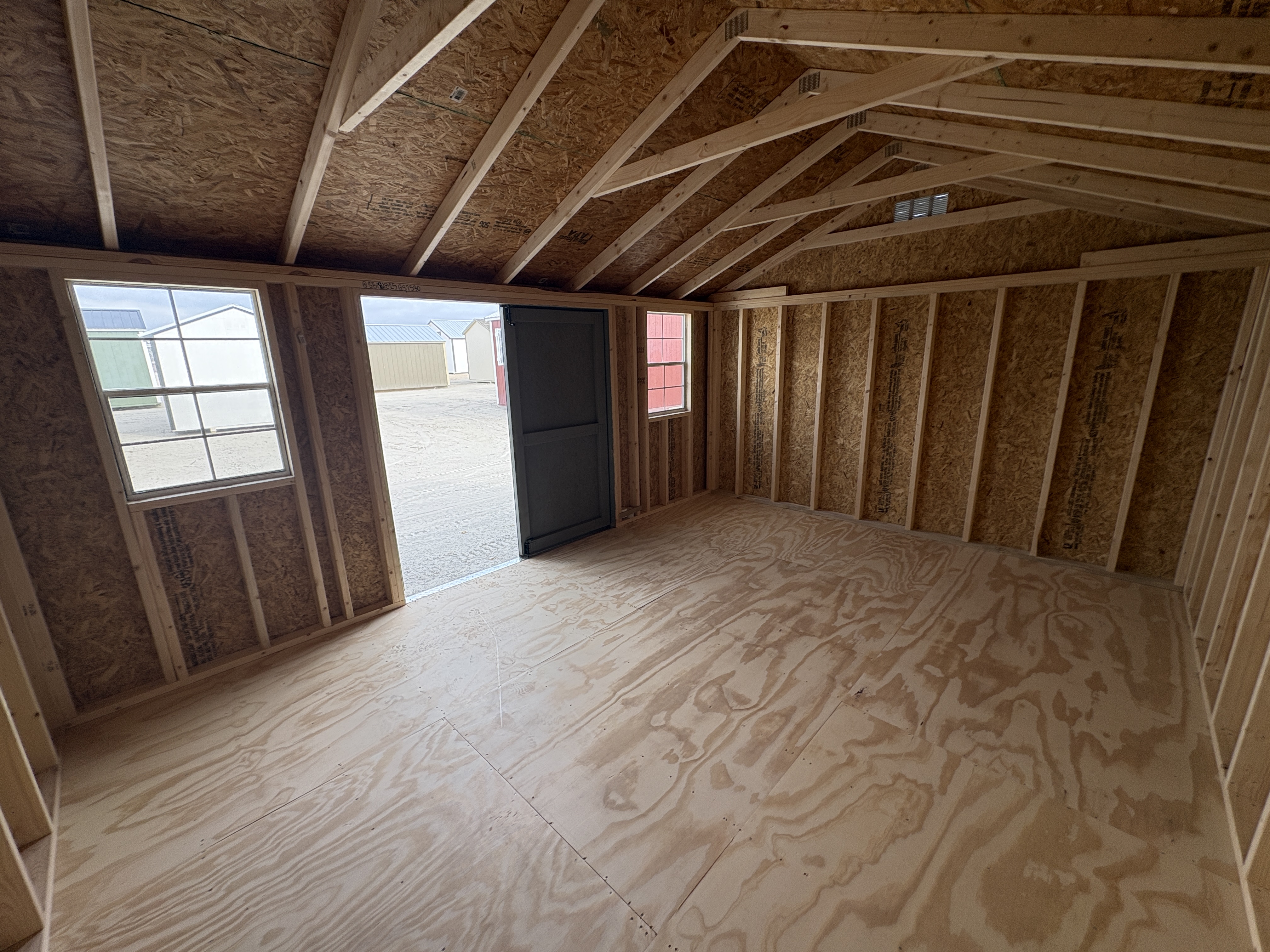 12x16 Garden Shed #7530