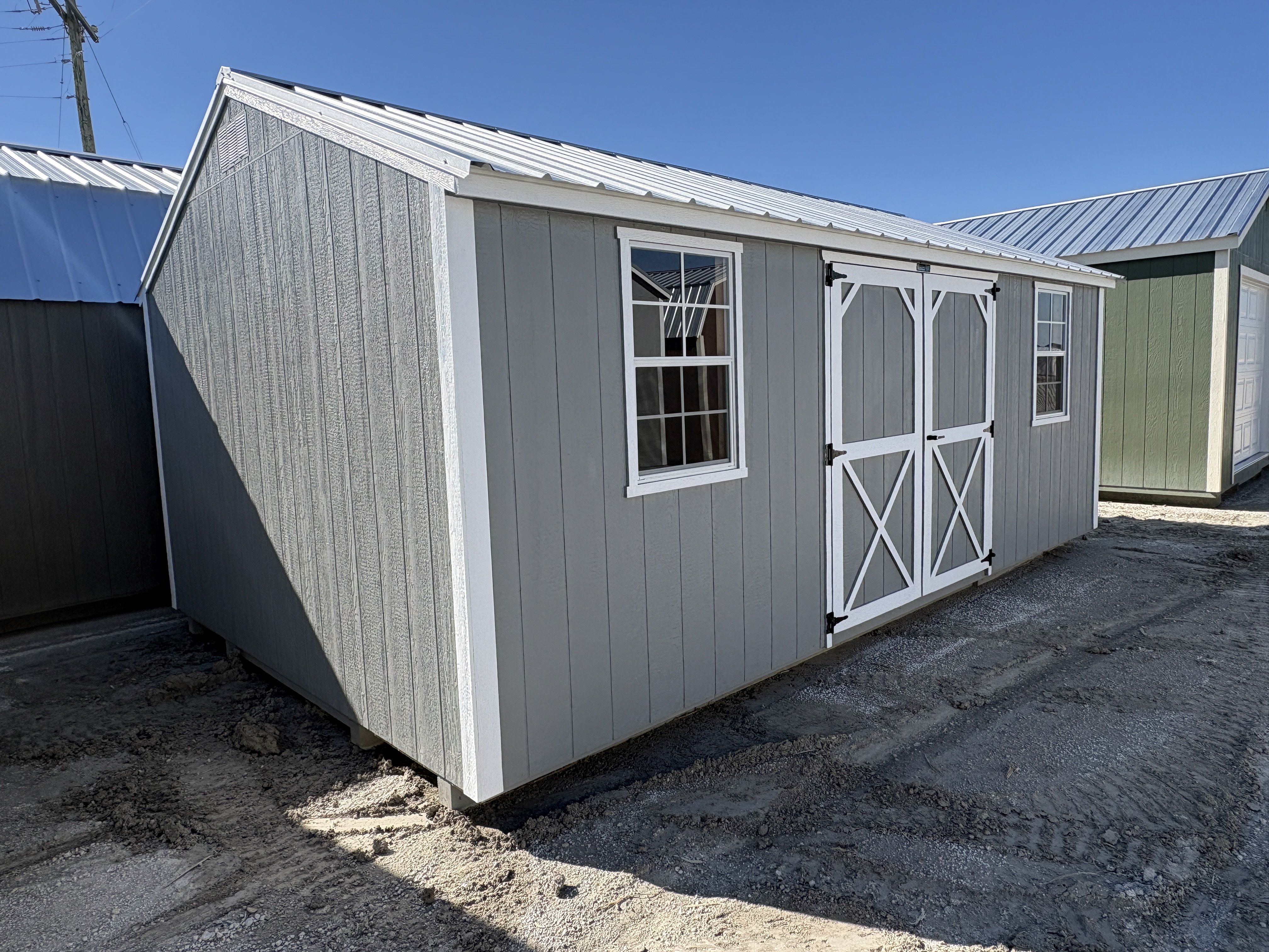 12x20 Garden Shed #7700