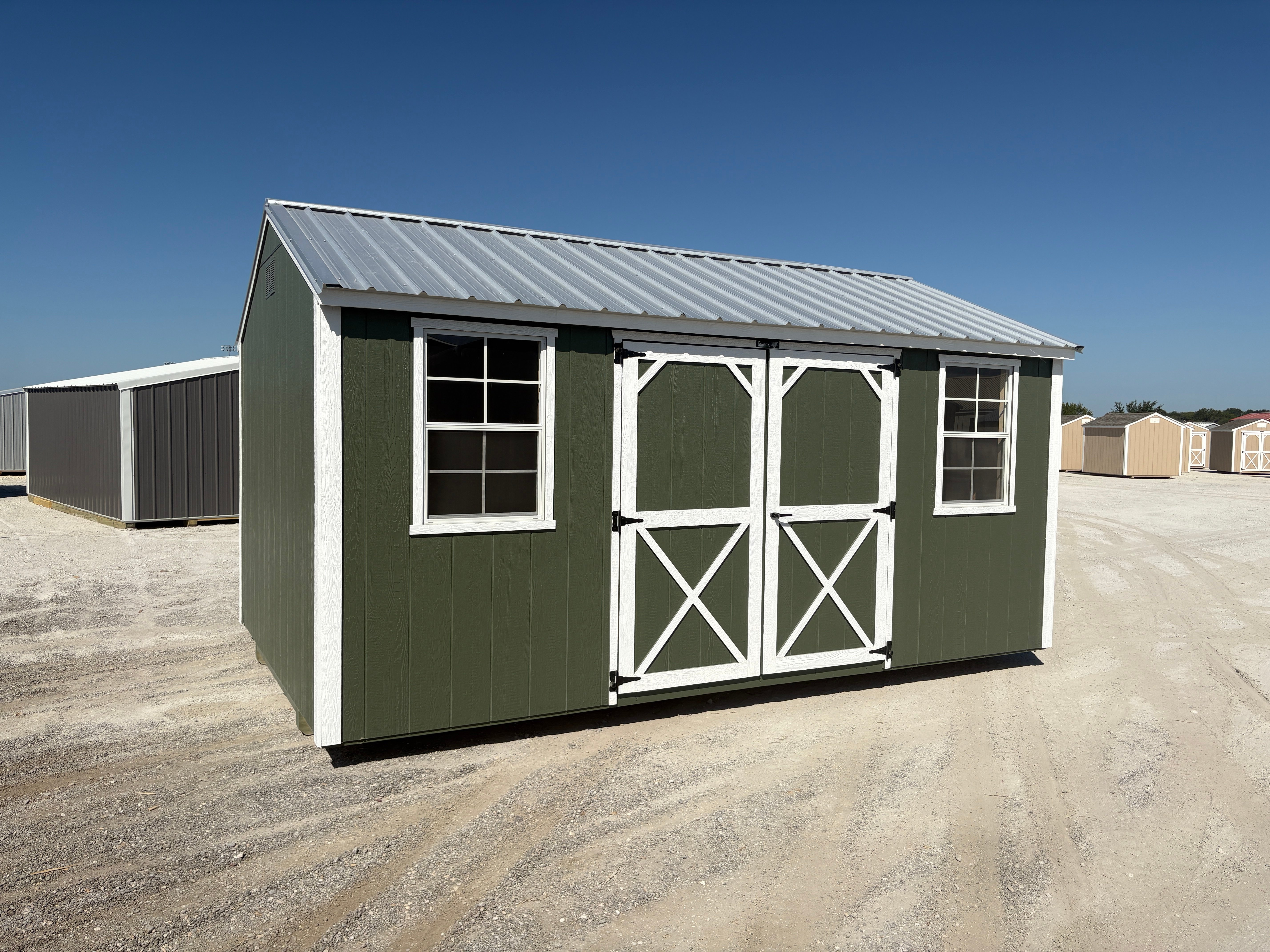 10x16 Garden Shed #8505