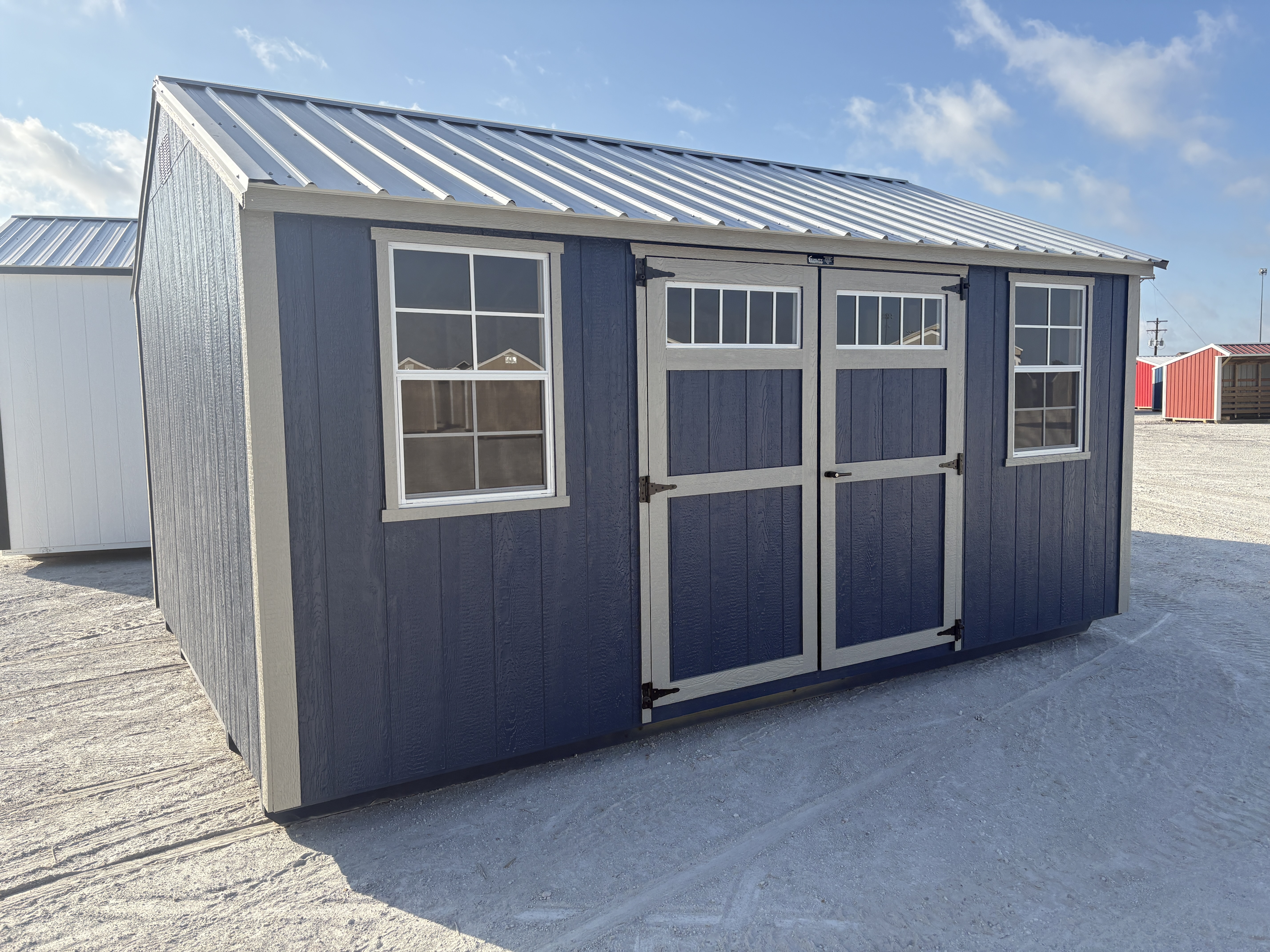 12x16 Garden Shed #8508