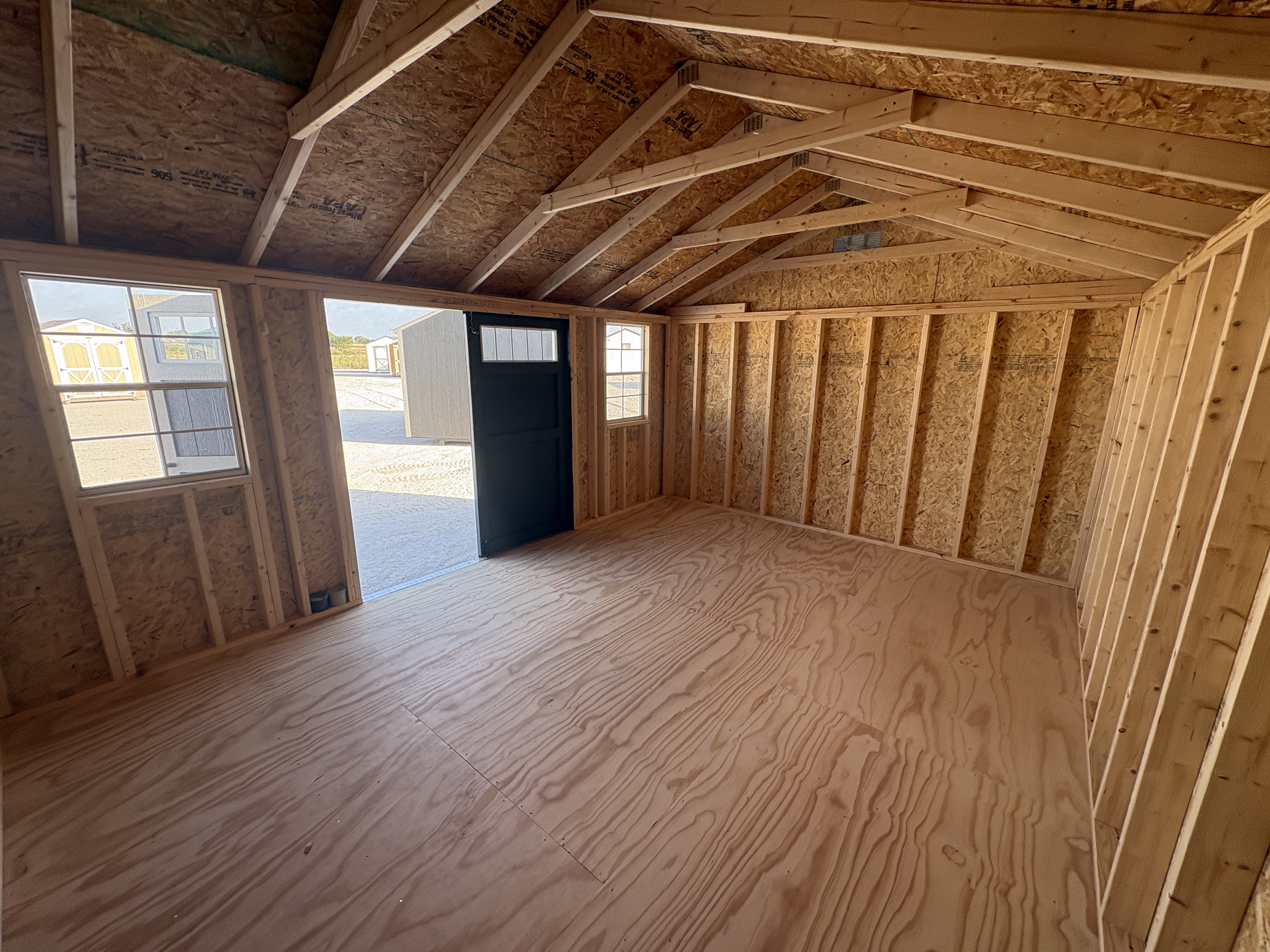 12x16 Garden Shed #8508