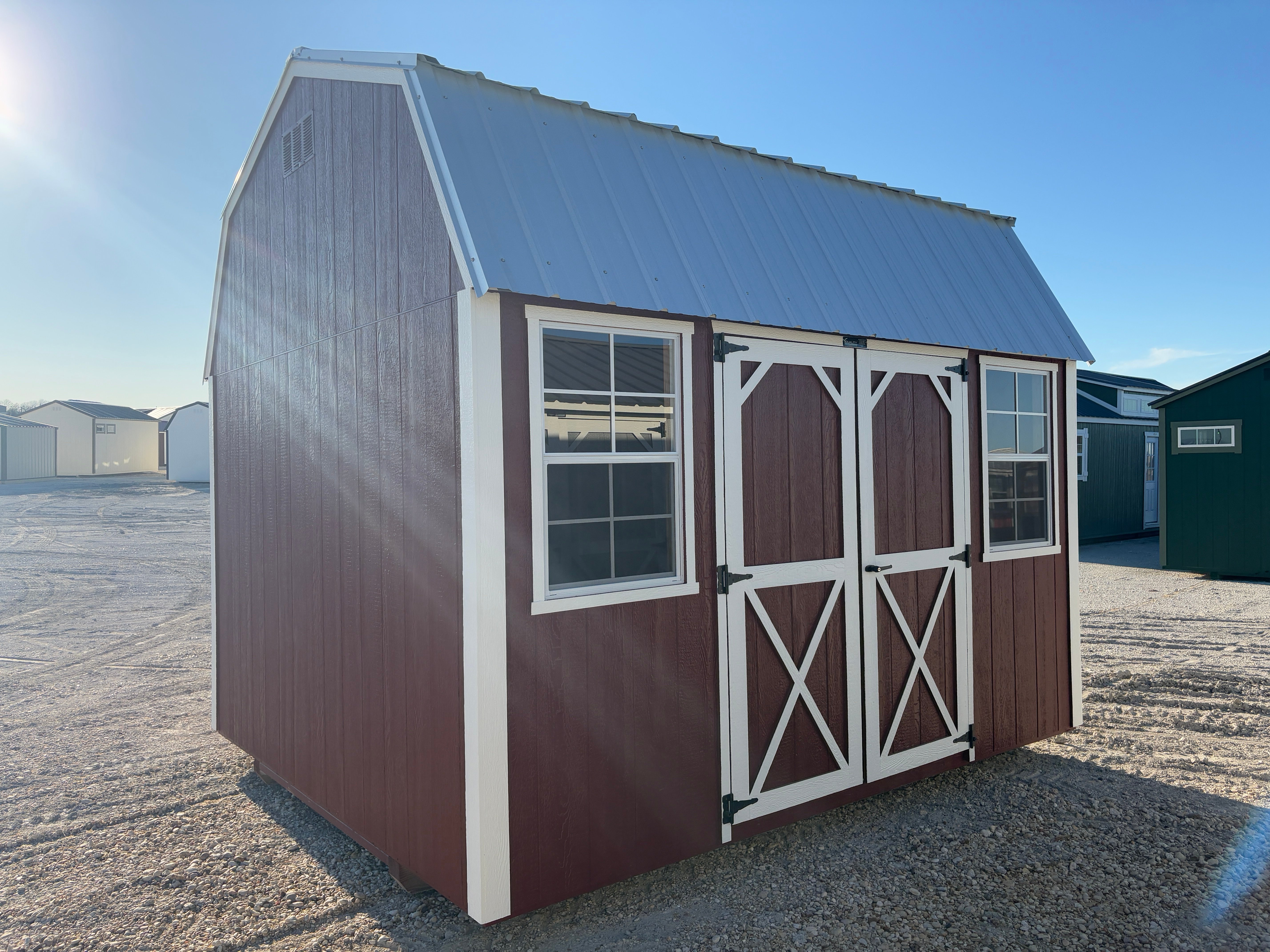 10x12 Lofted Barn #6090