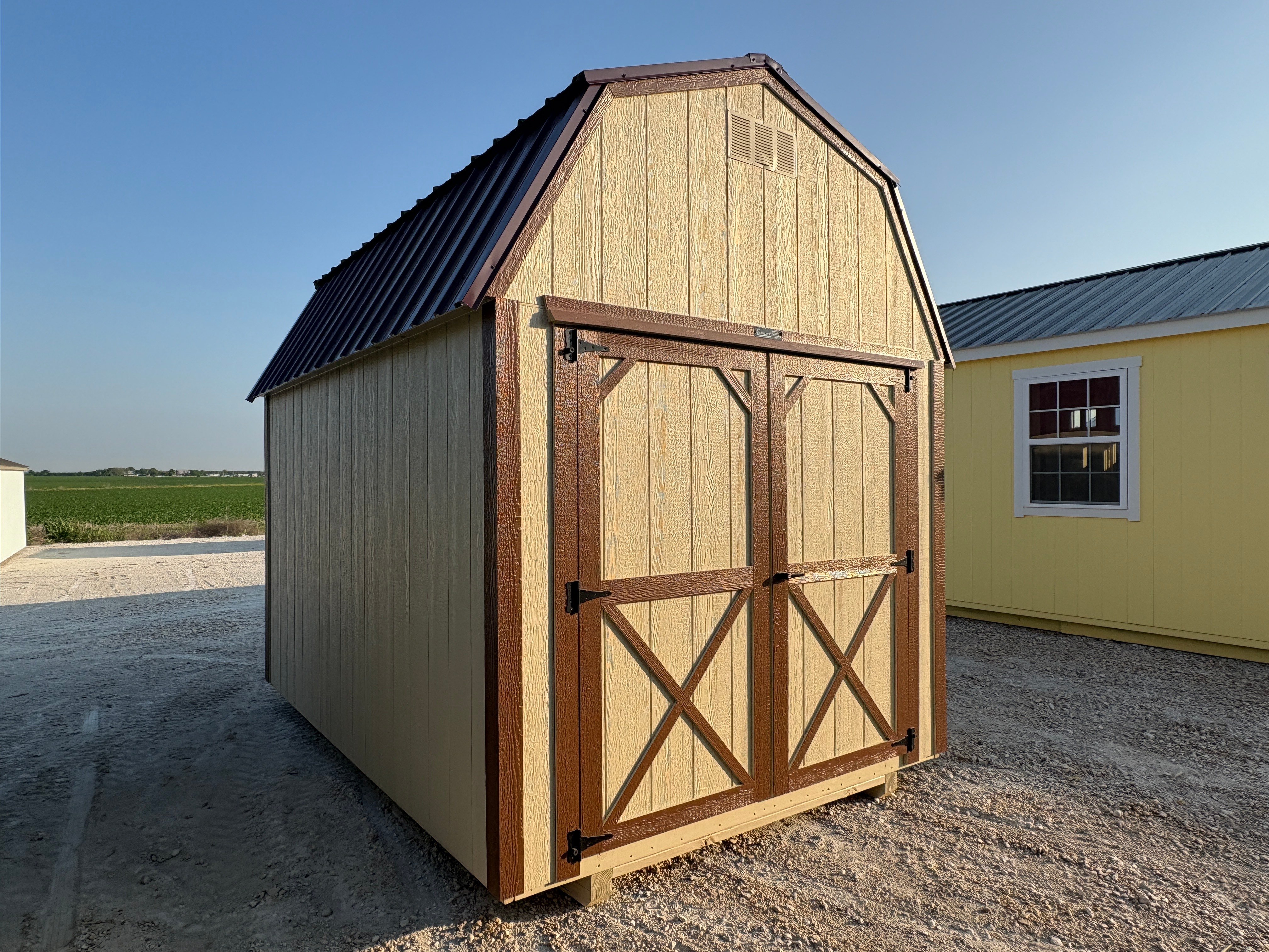 8x12 Lofted Barn #6418