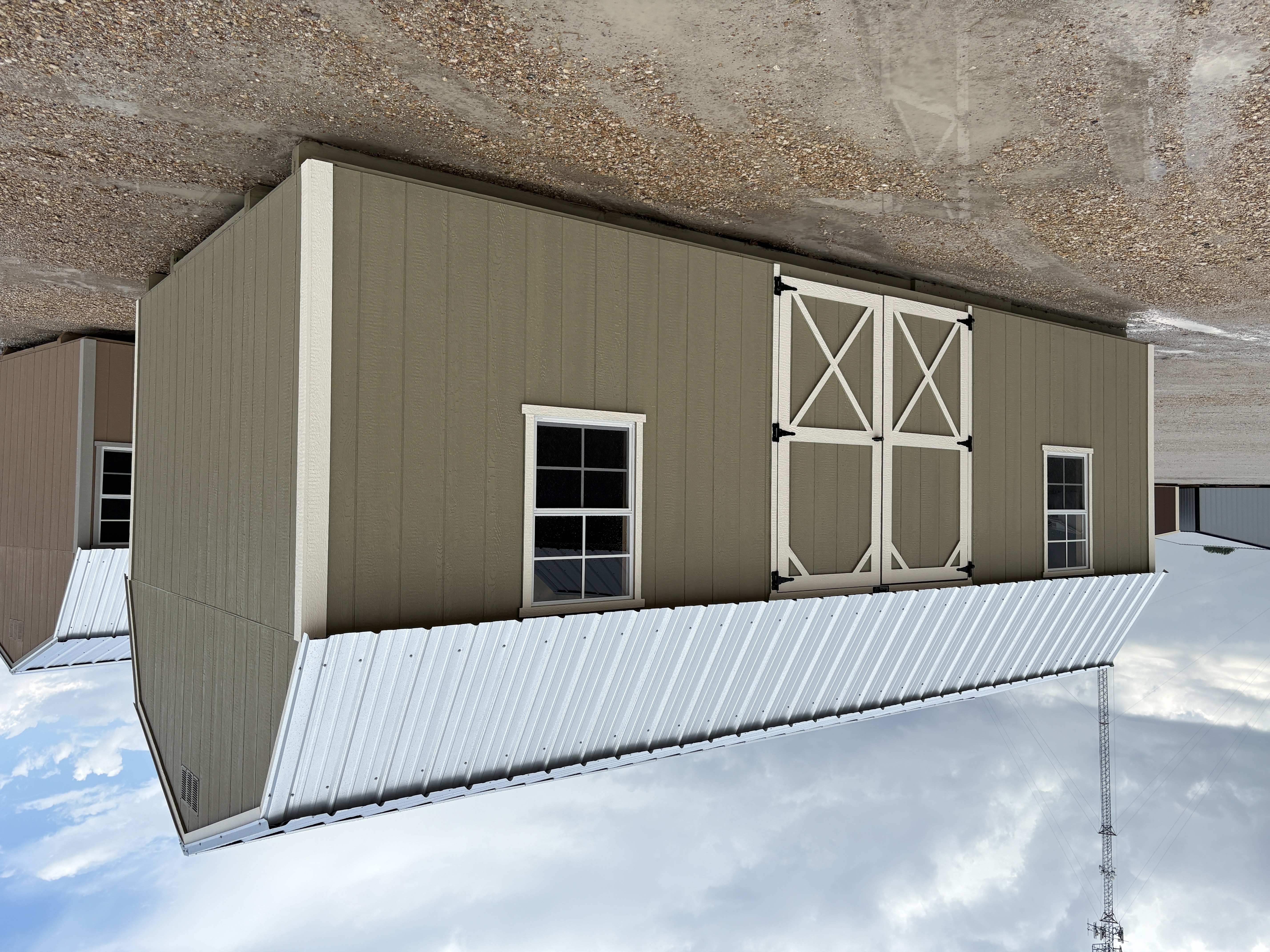 12x24 Lofted Barn #6887