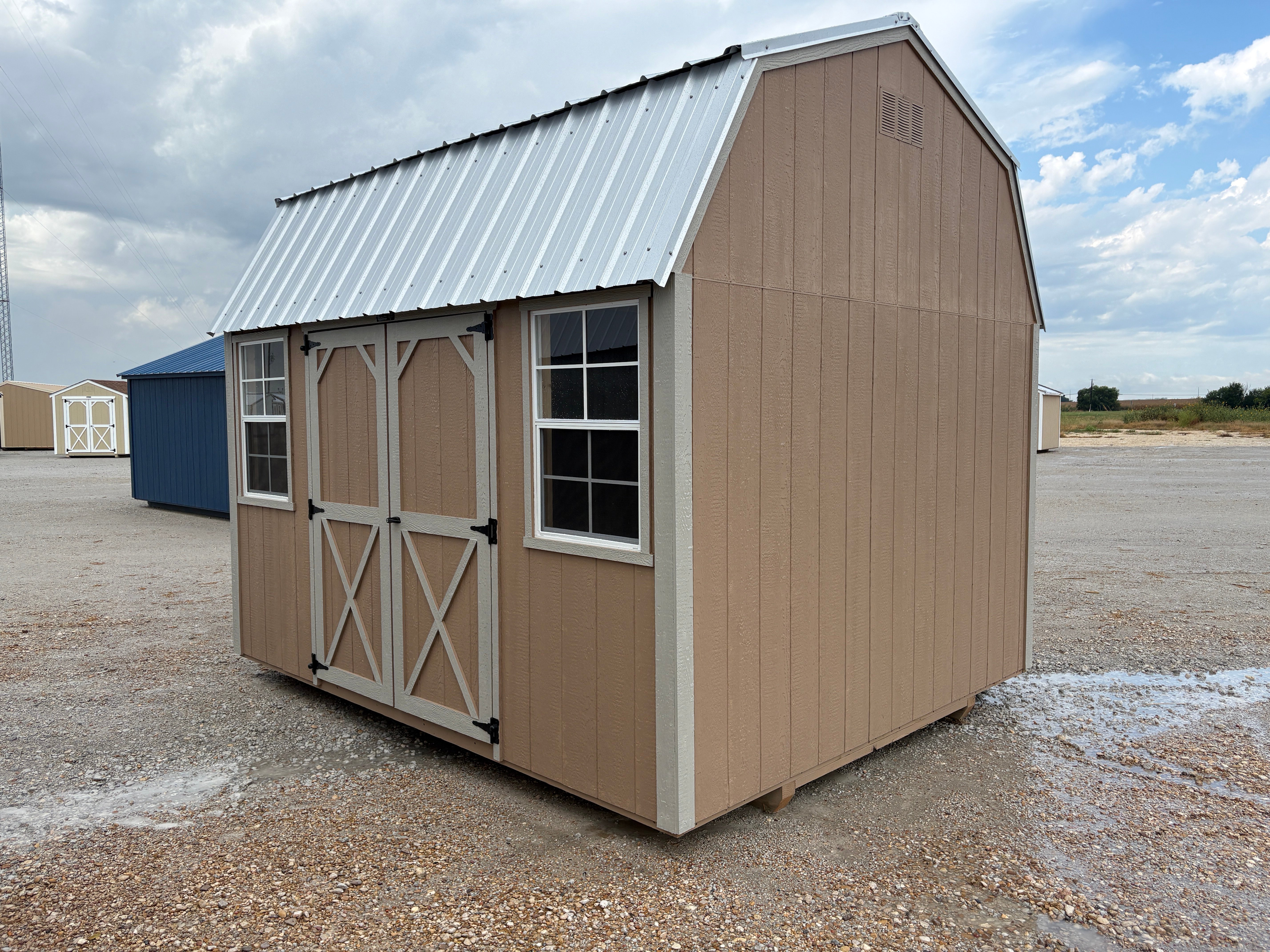 10x12 Lofted Barn #6888