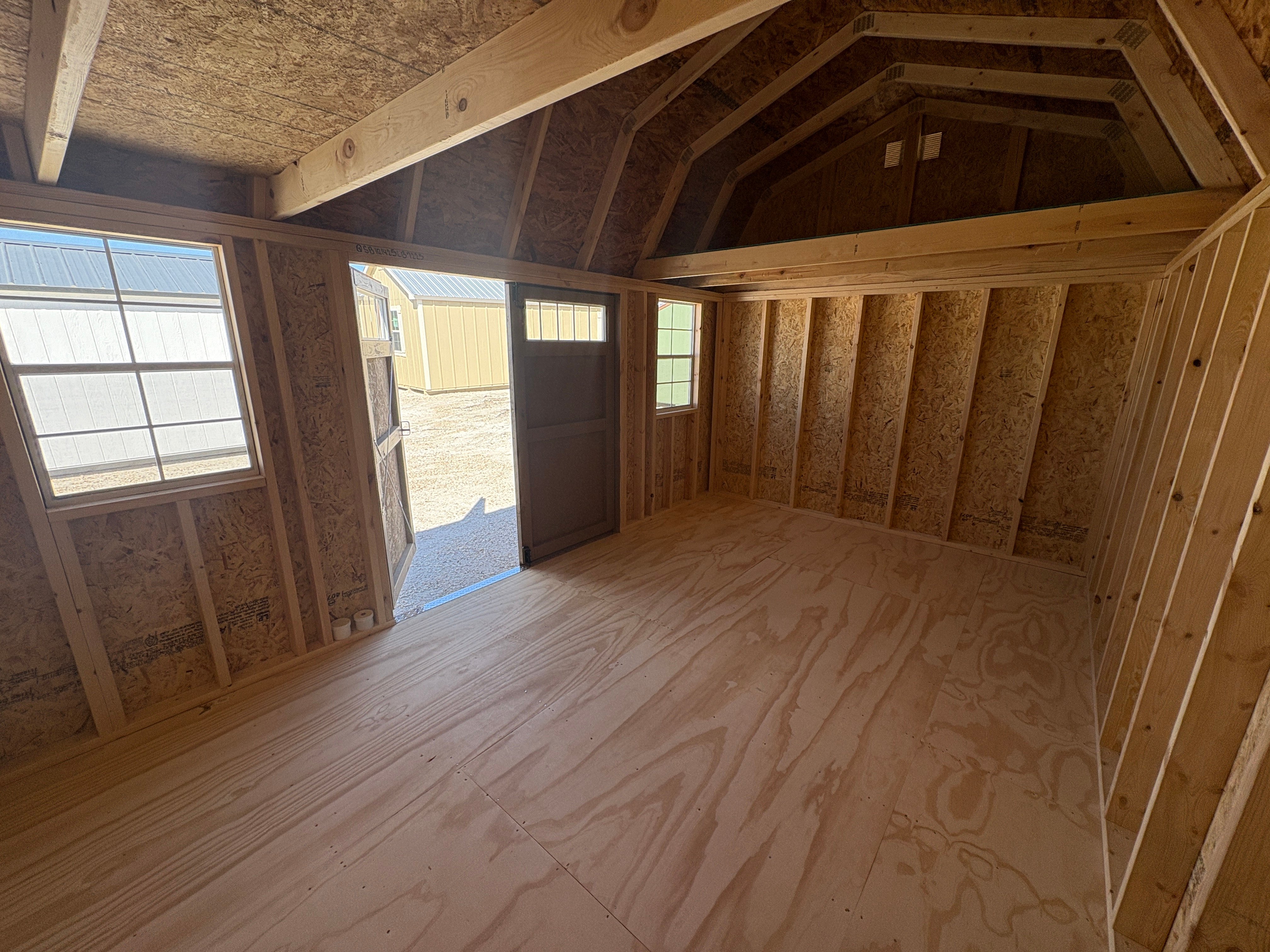 10x16 Lofted Barn #7255