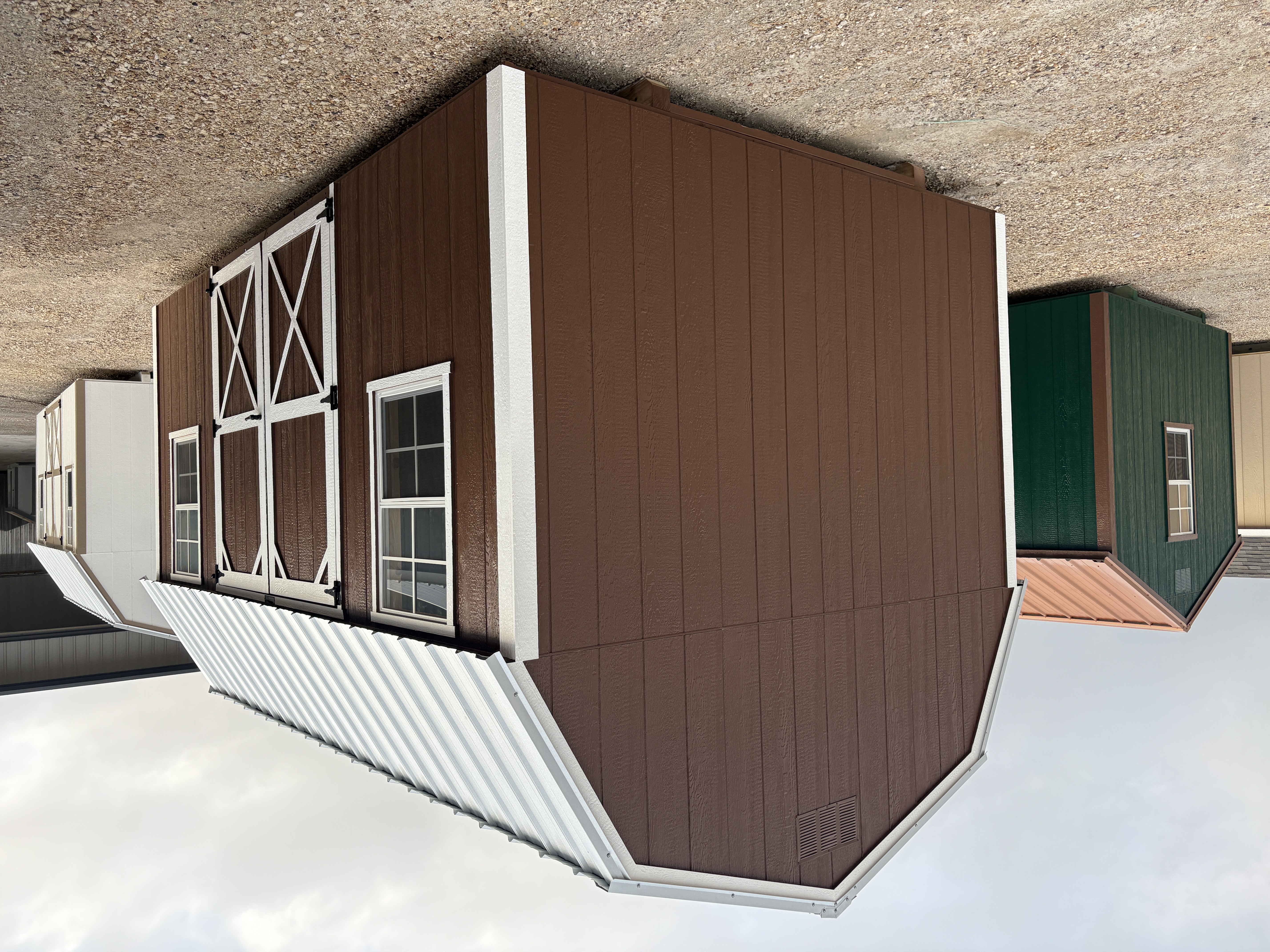 10x16 Lofted Barn #7257