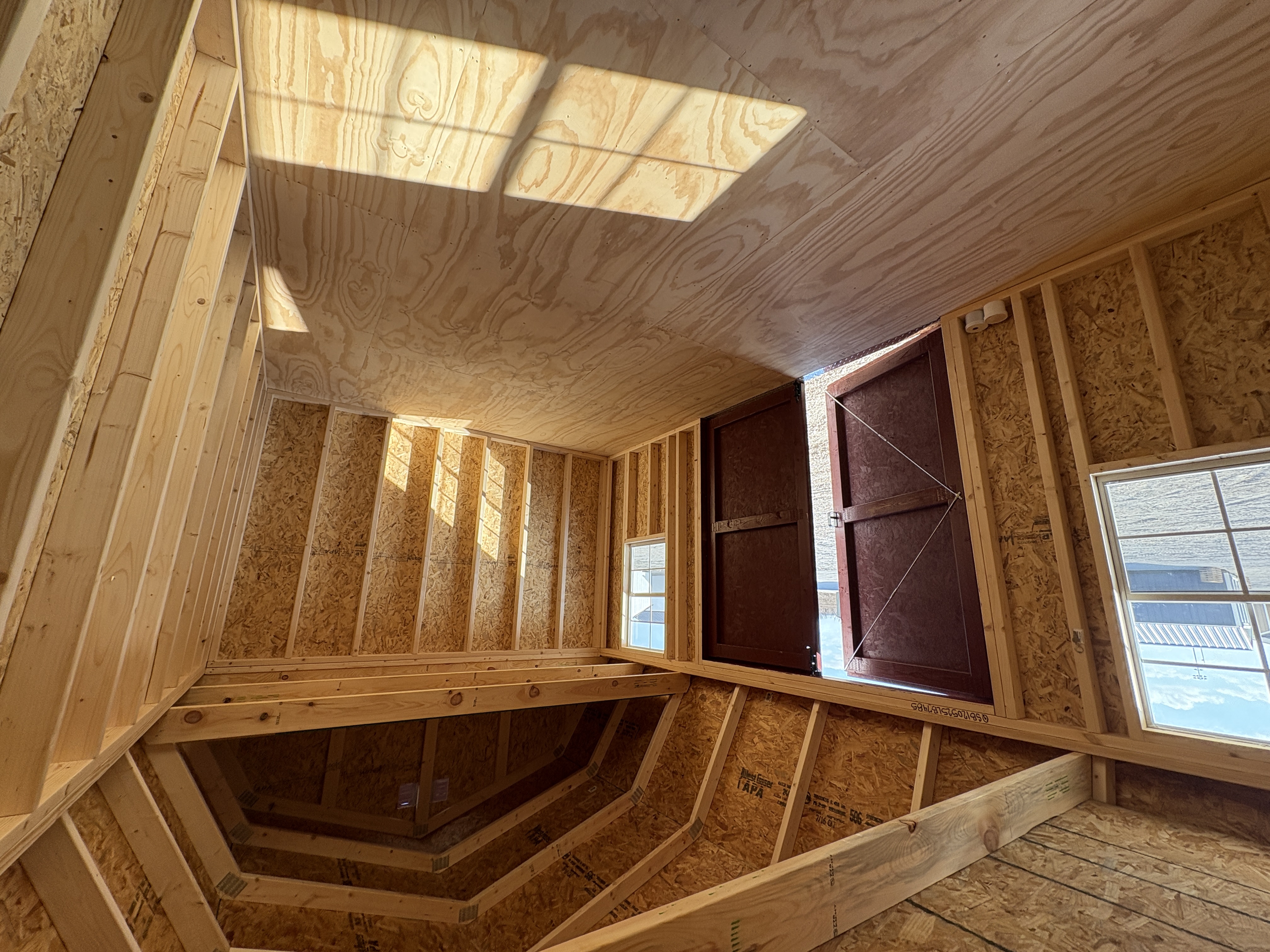 10X16 Lofted Barn #7485