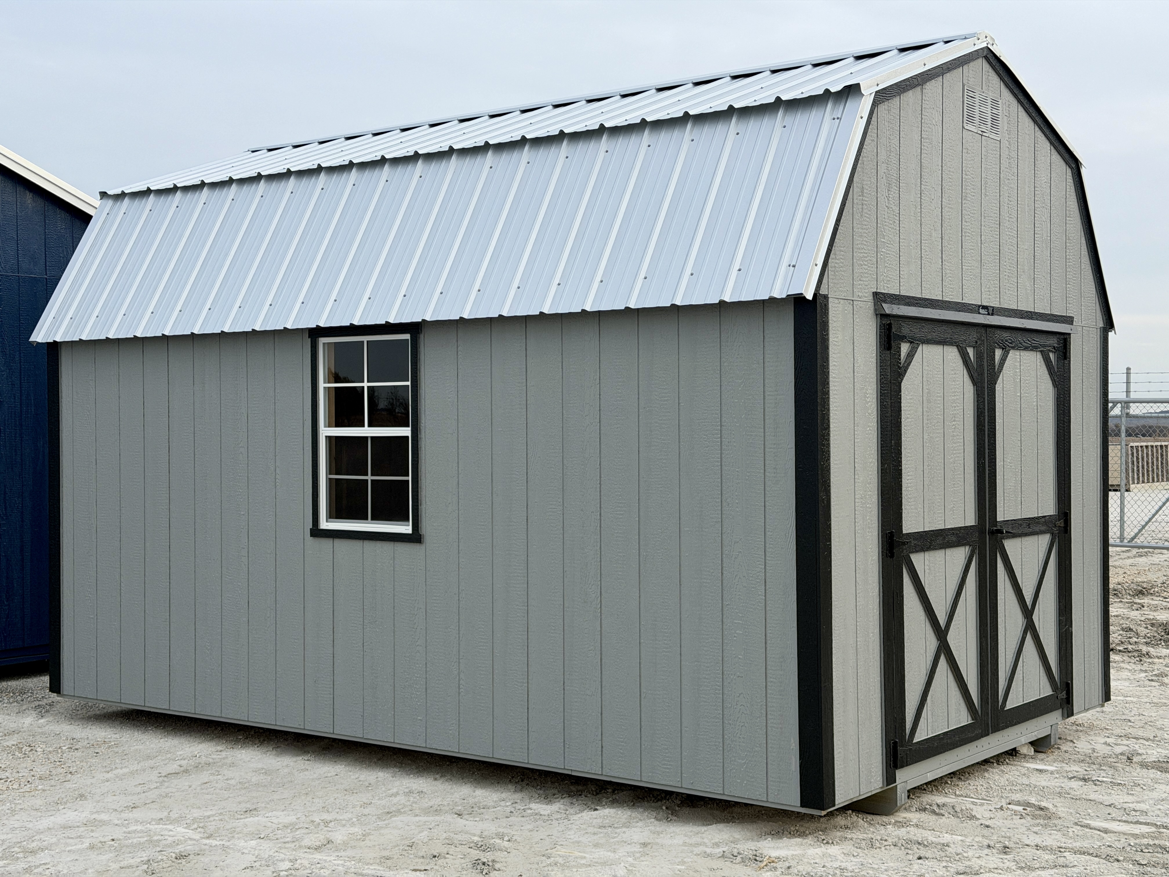 10X16 Lofted Barn #7486