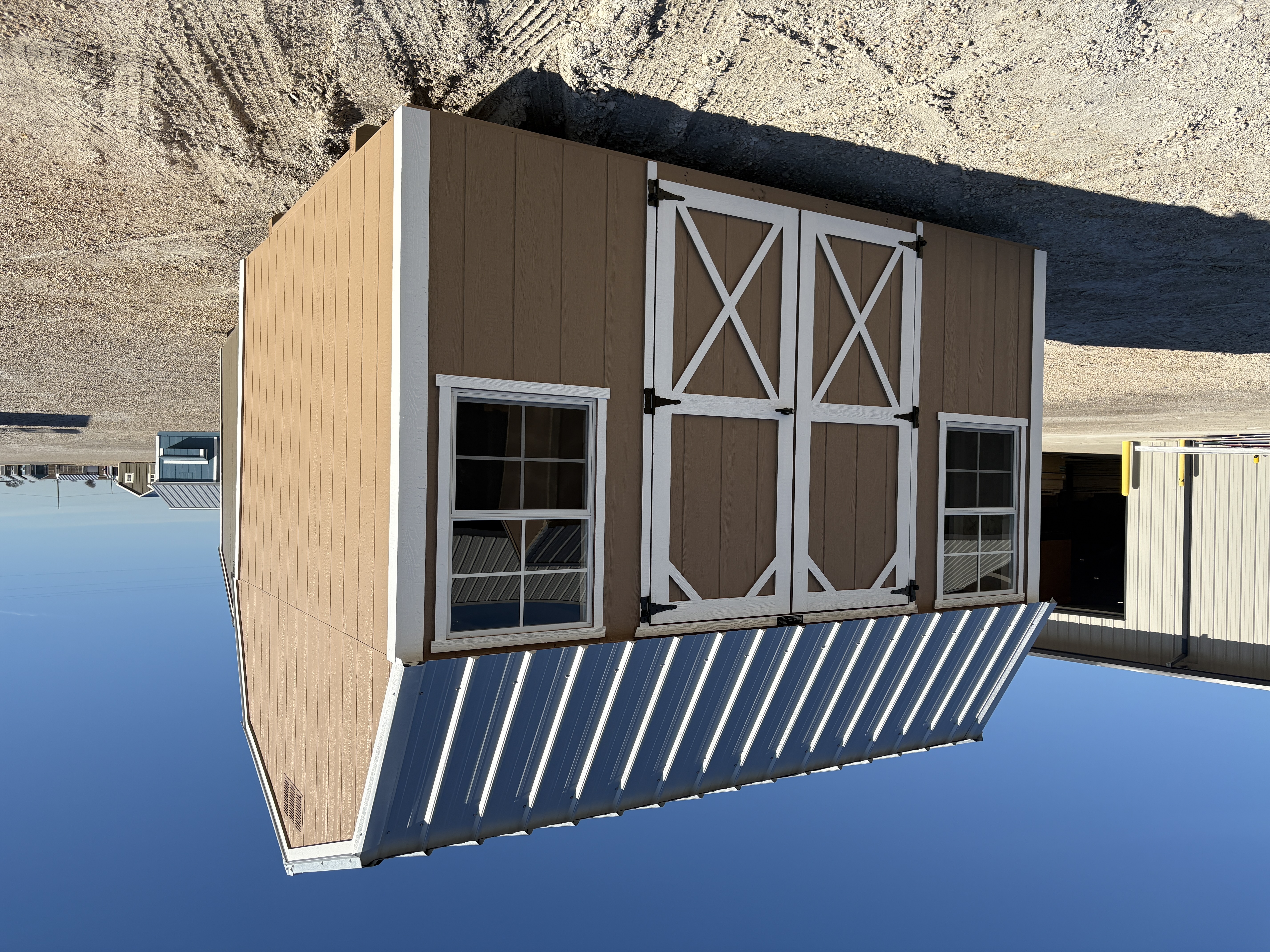 10x12 Lofted Barn #7490