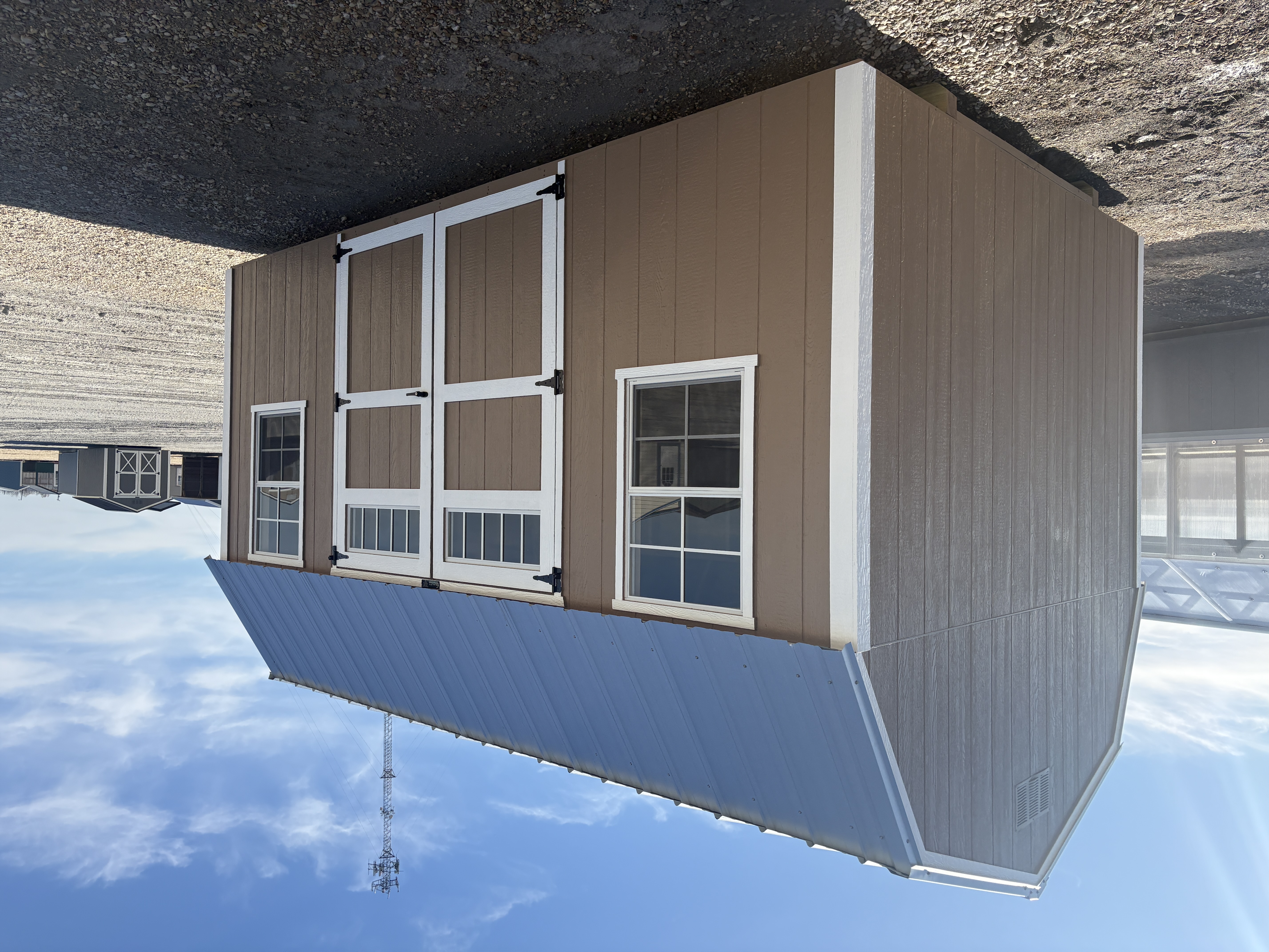 10x16 Lofted Barn #7598