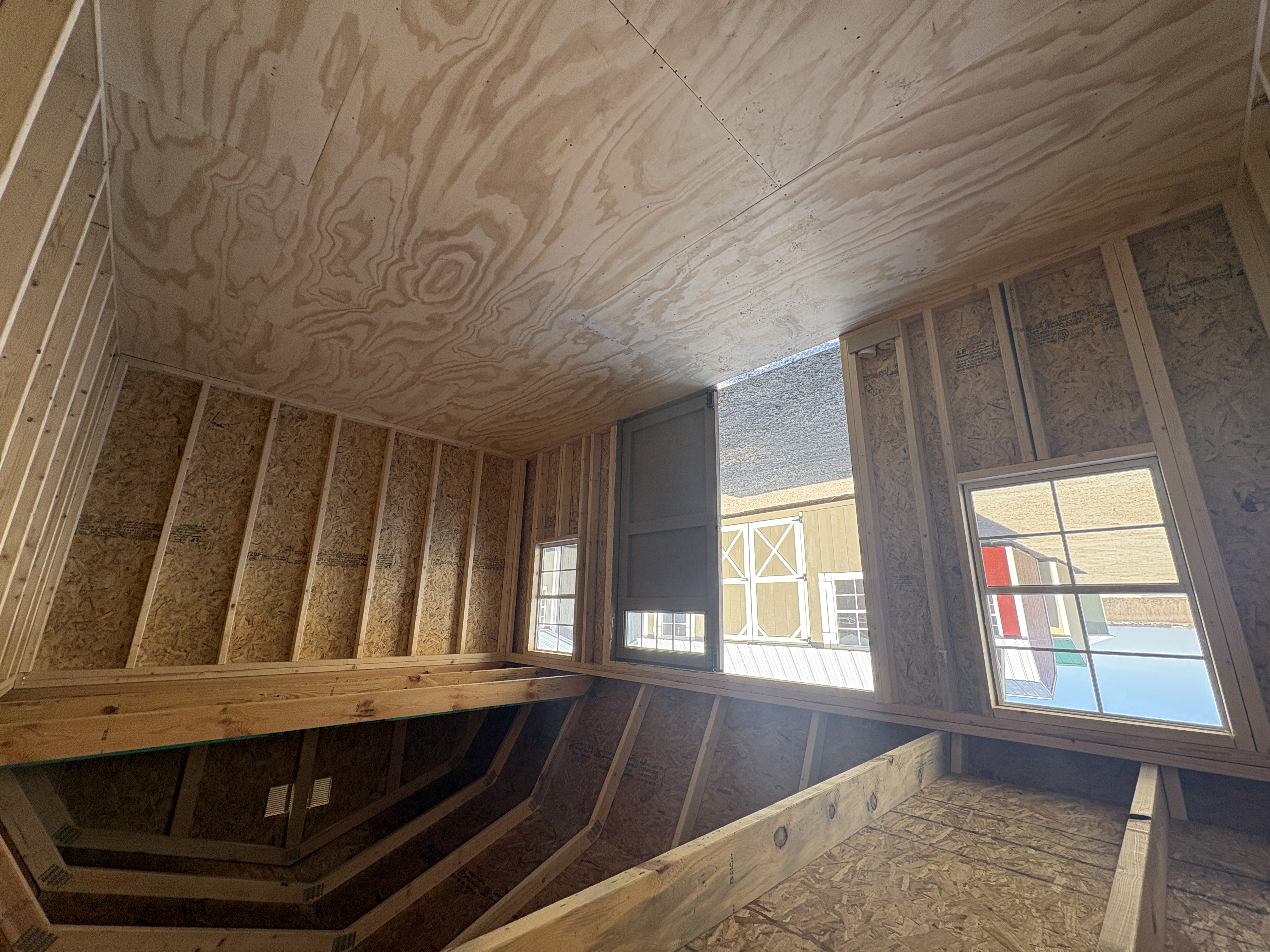 10x16 Lofted Barn #7598