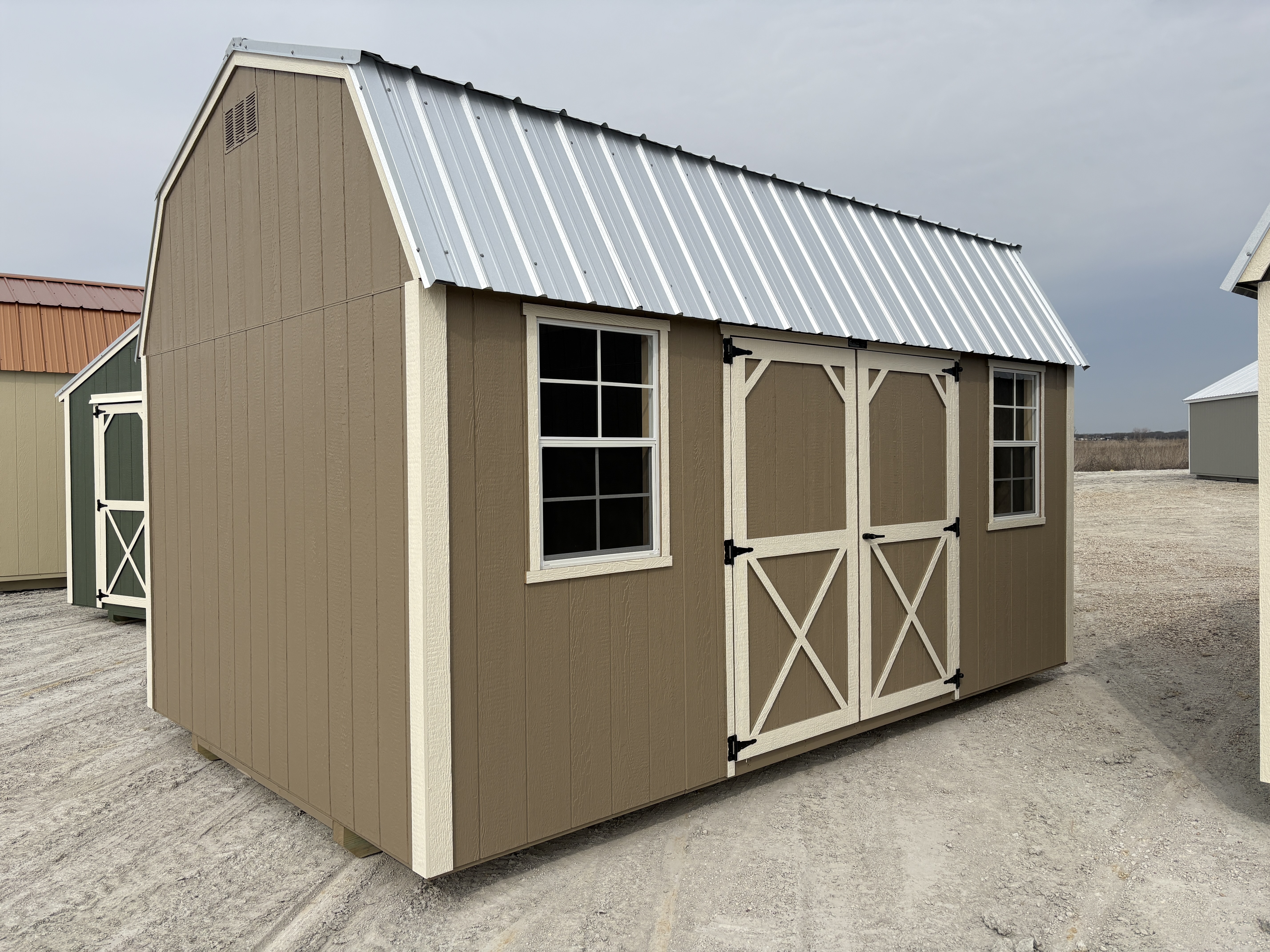10x16 Lofted Barn #7599