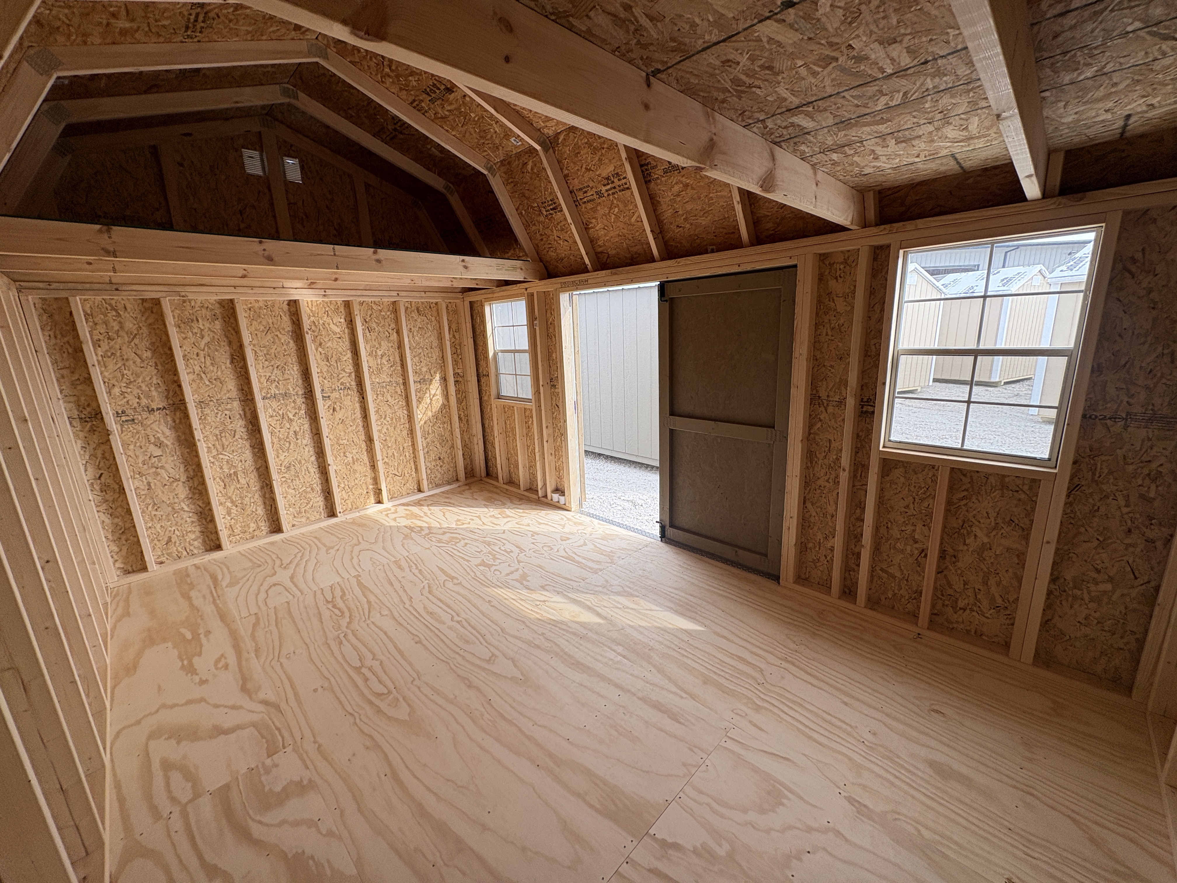 10x16 Lofted Barn #7599