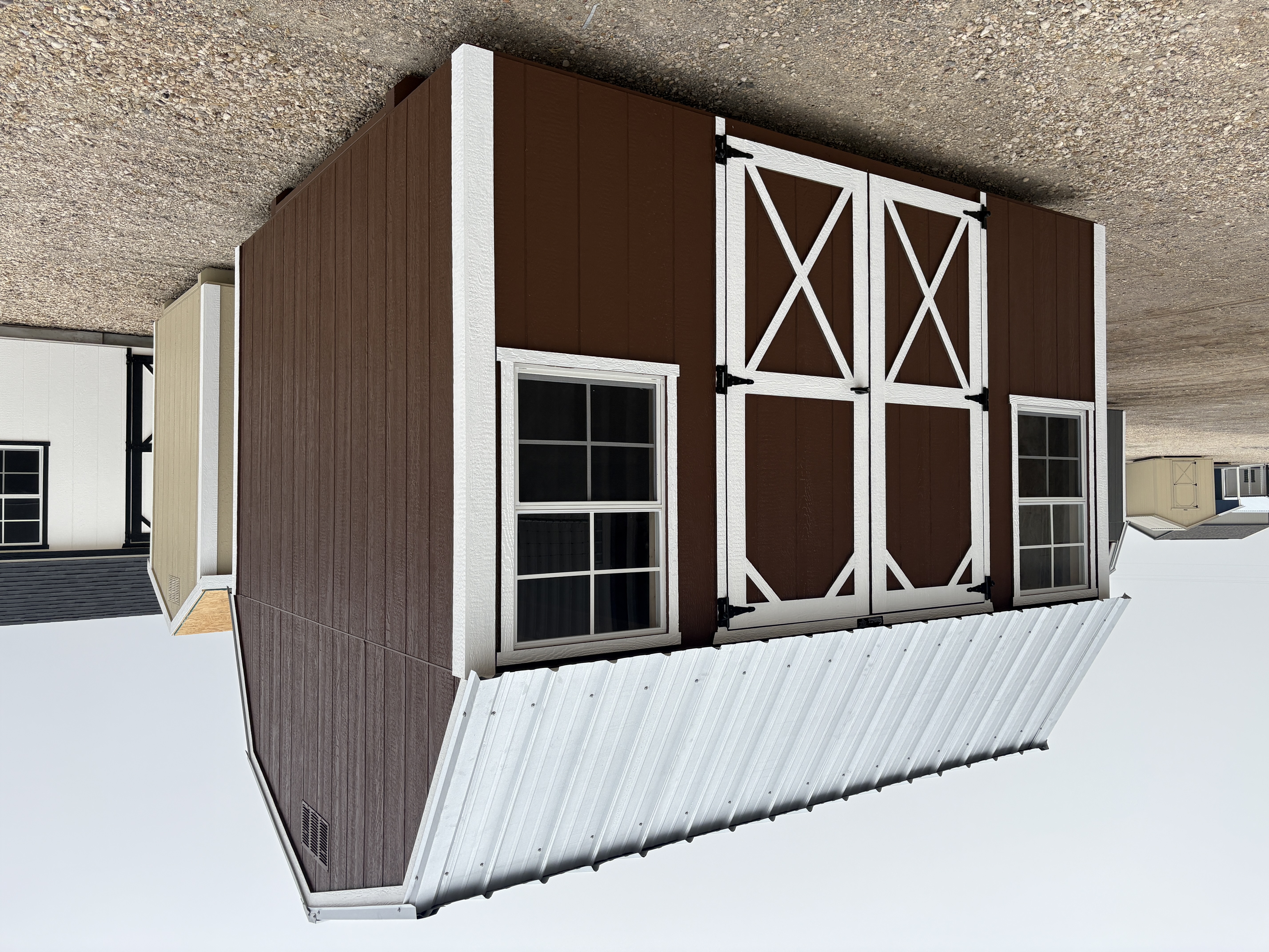 10x12 Lofted Barn #7701