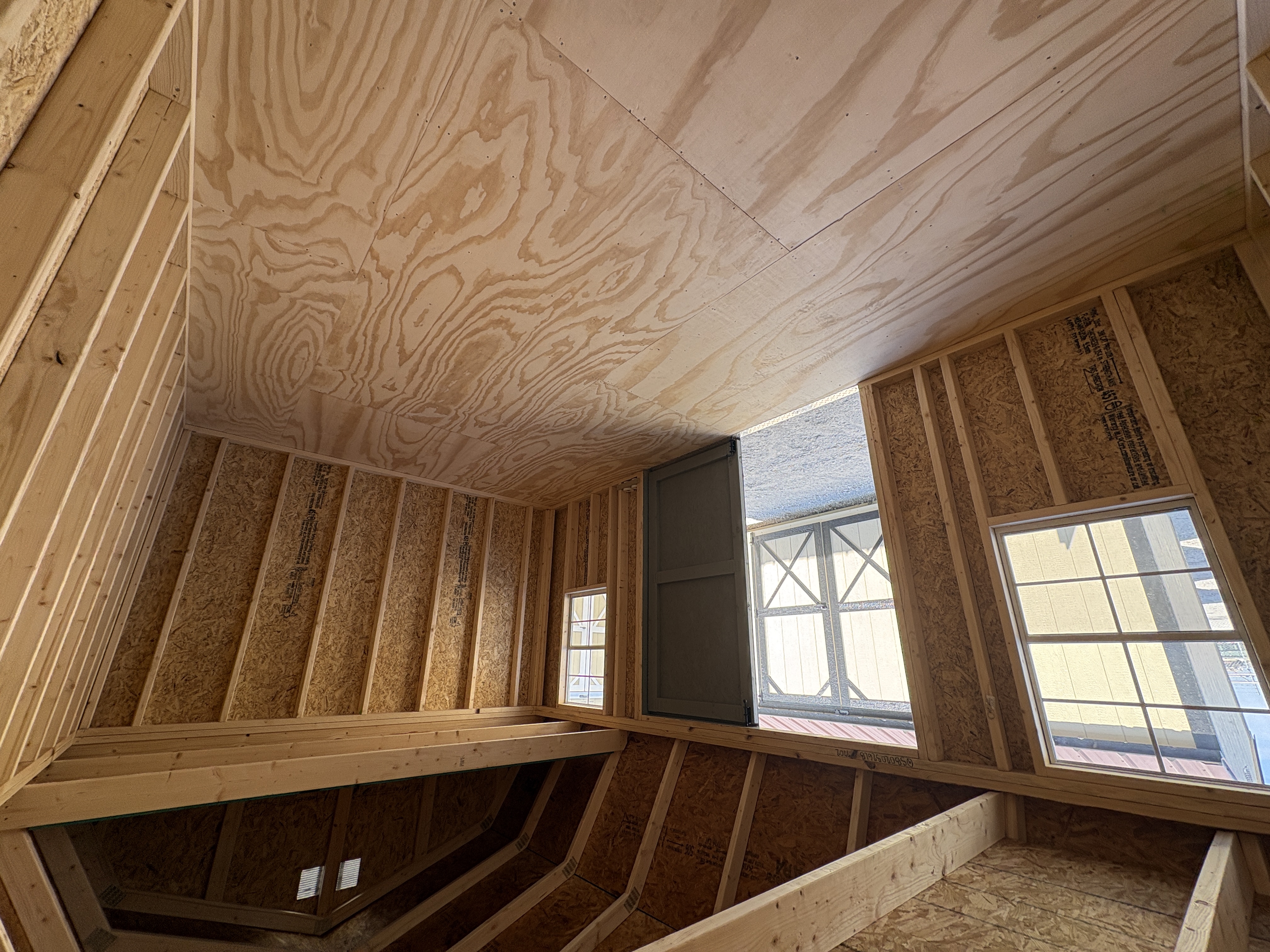 10X16 Lofted Barn #7702