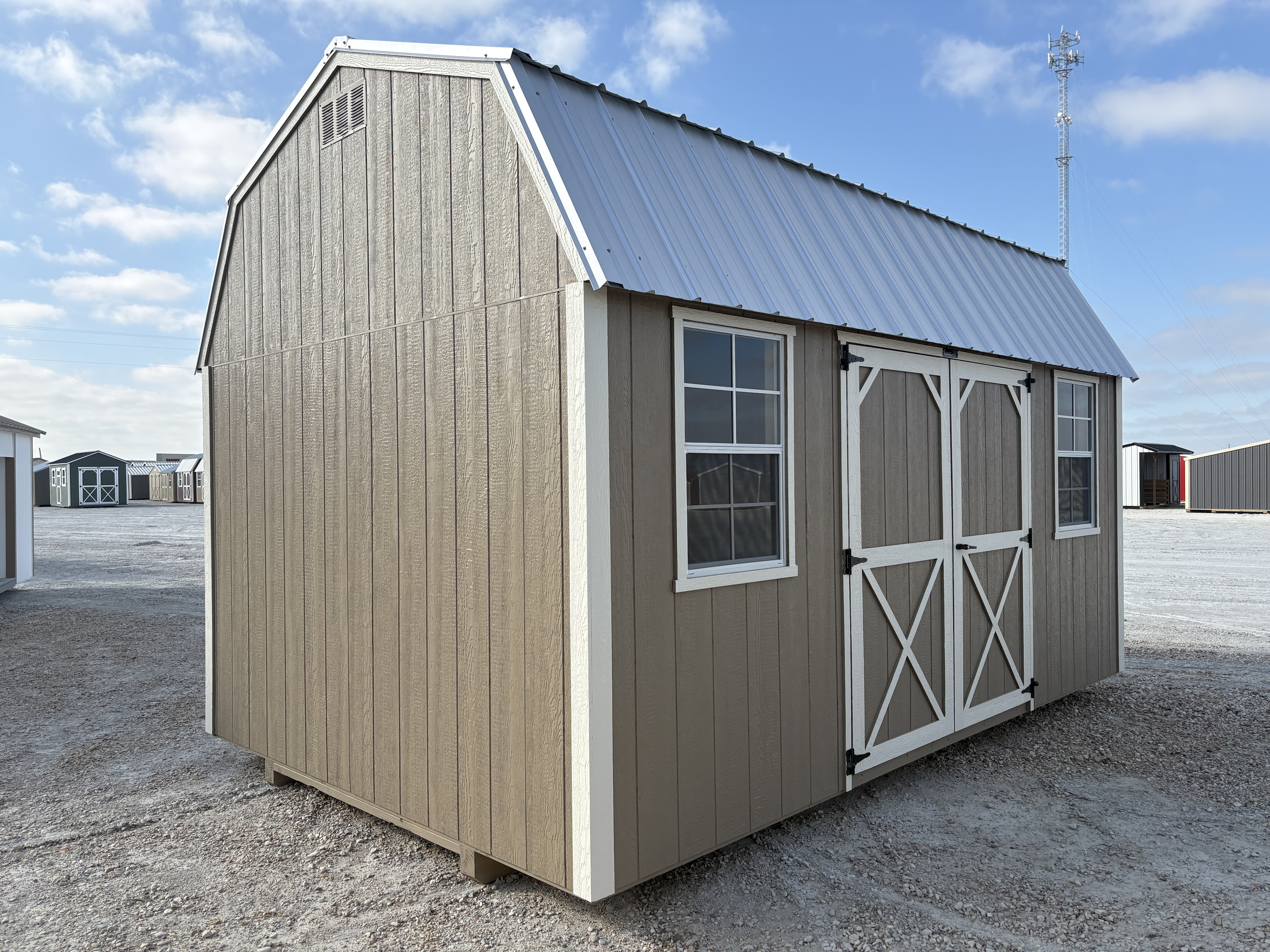 10x16 Lofted Barn #7834