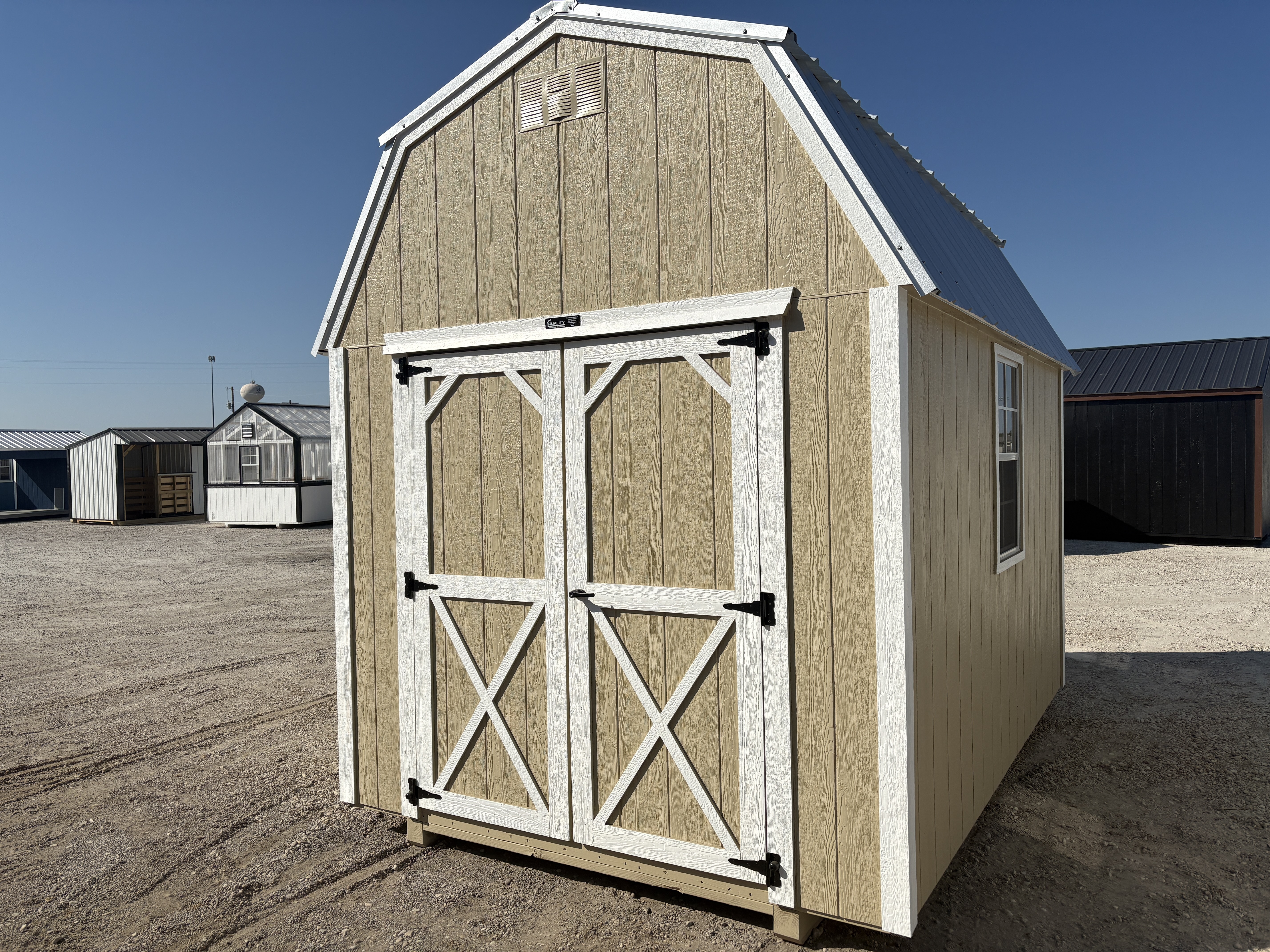 8 X 12 Lofted Barn #8424