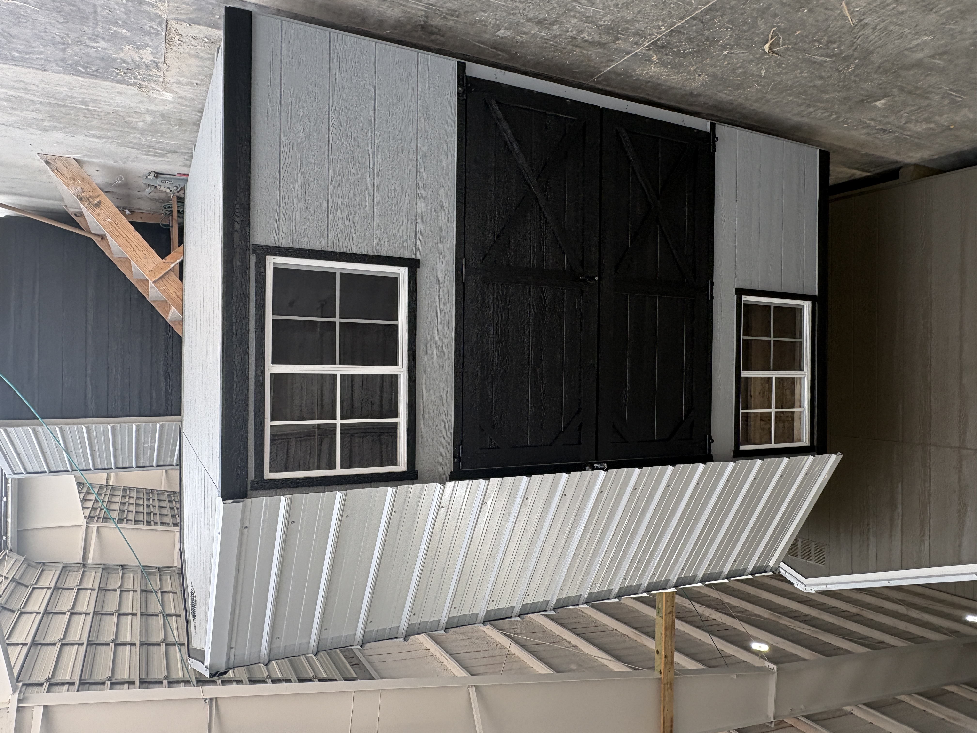 10x12 Lofted Barn #8481