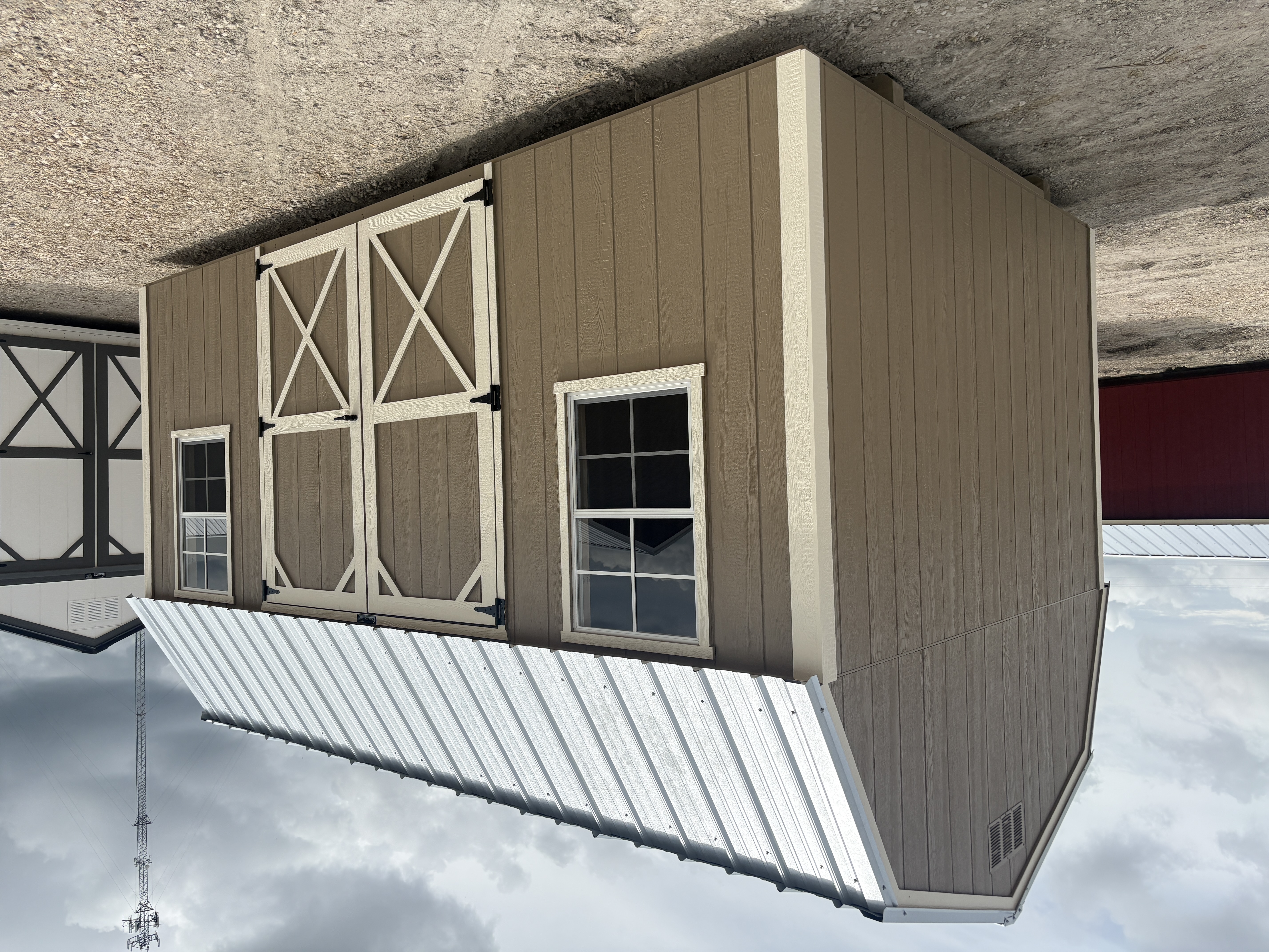 10x16 Lofted Barn #8113