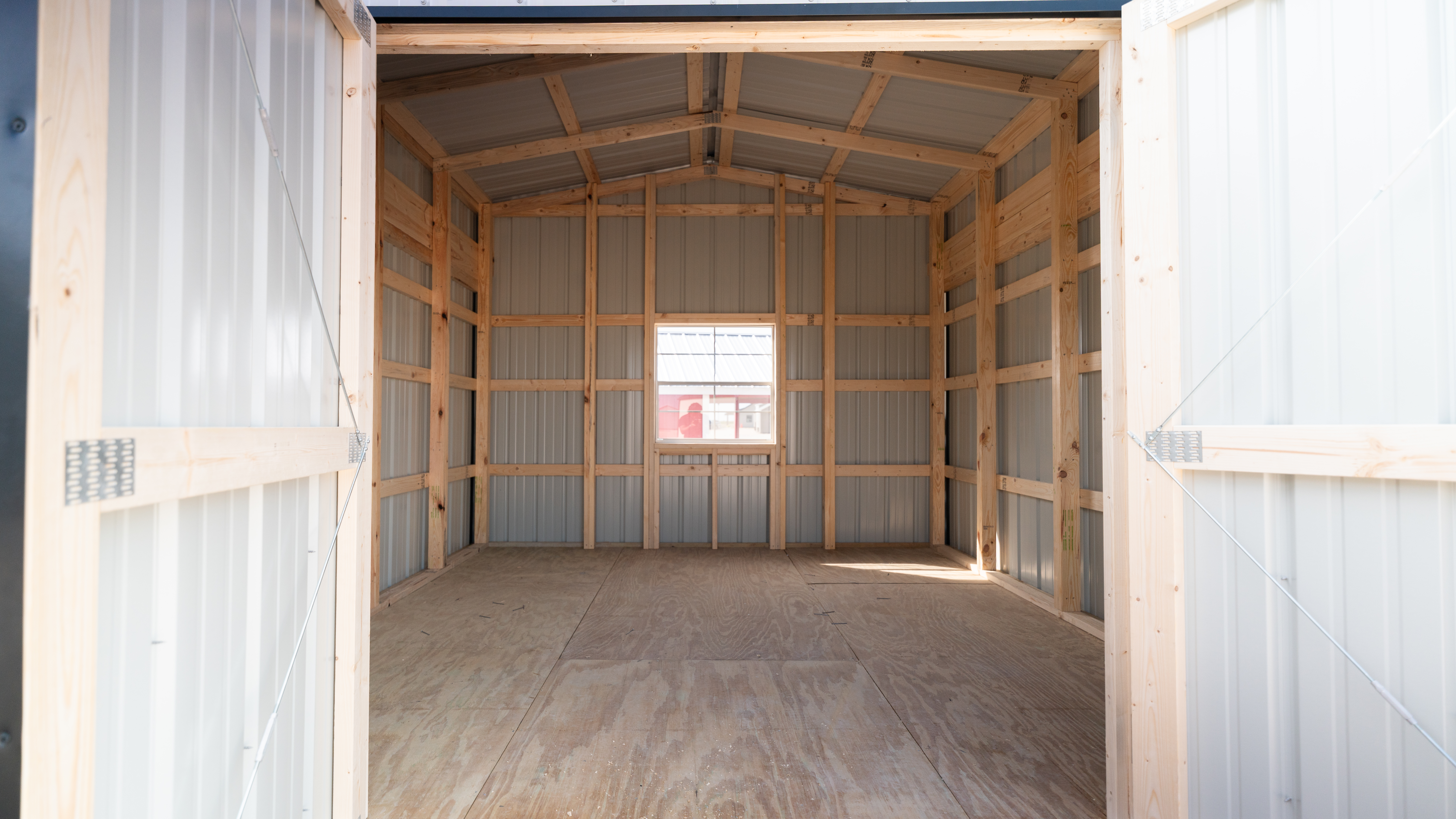 12x36 Longhorn Run-in Shed w/Tack Room #6848