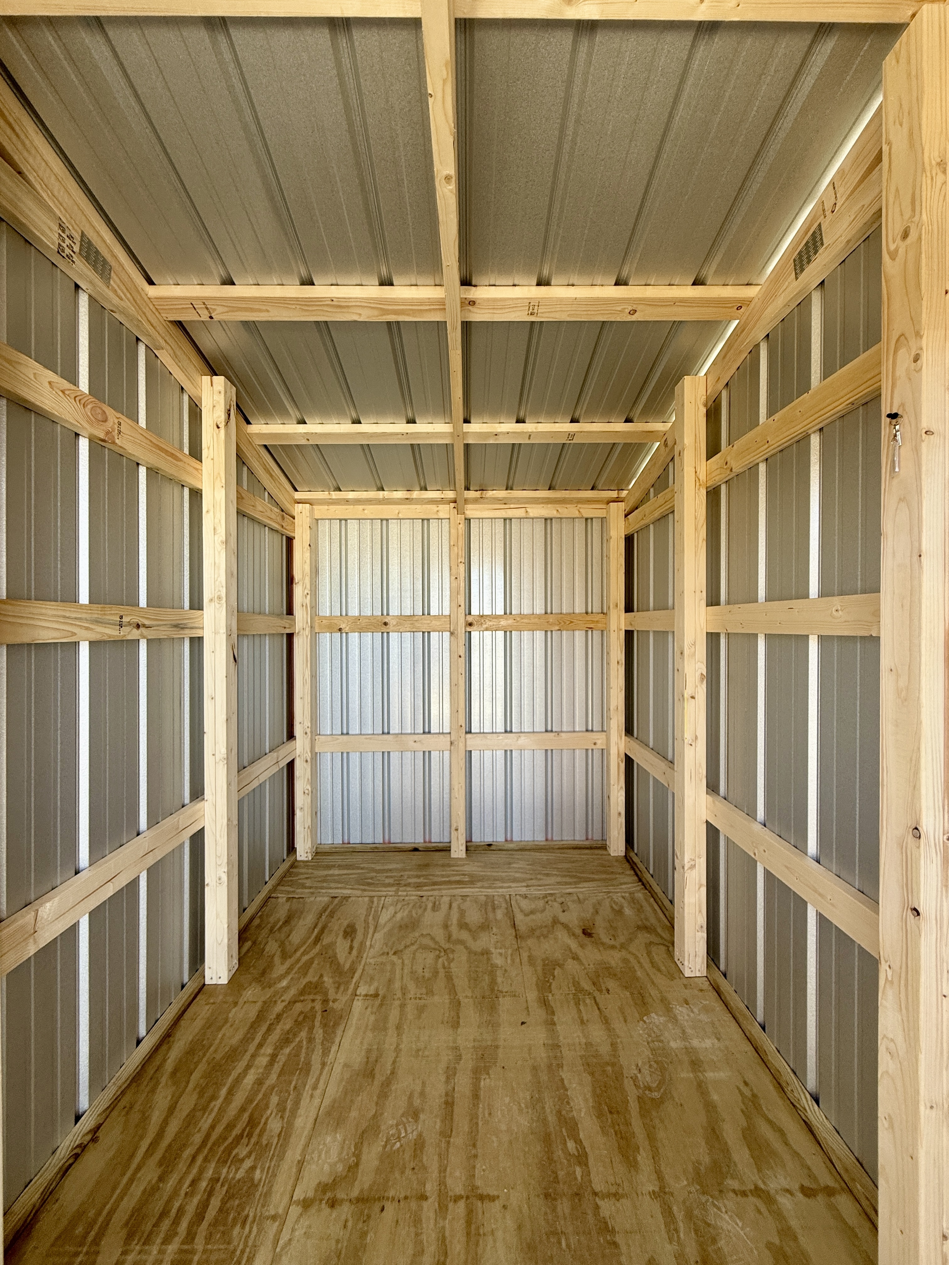 10x20 Run-in Shed with Tack Room #6539