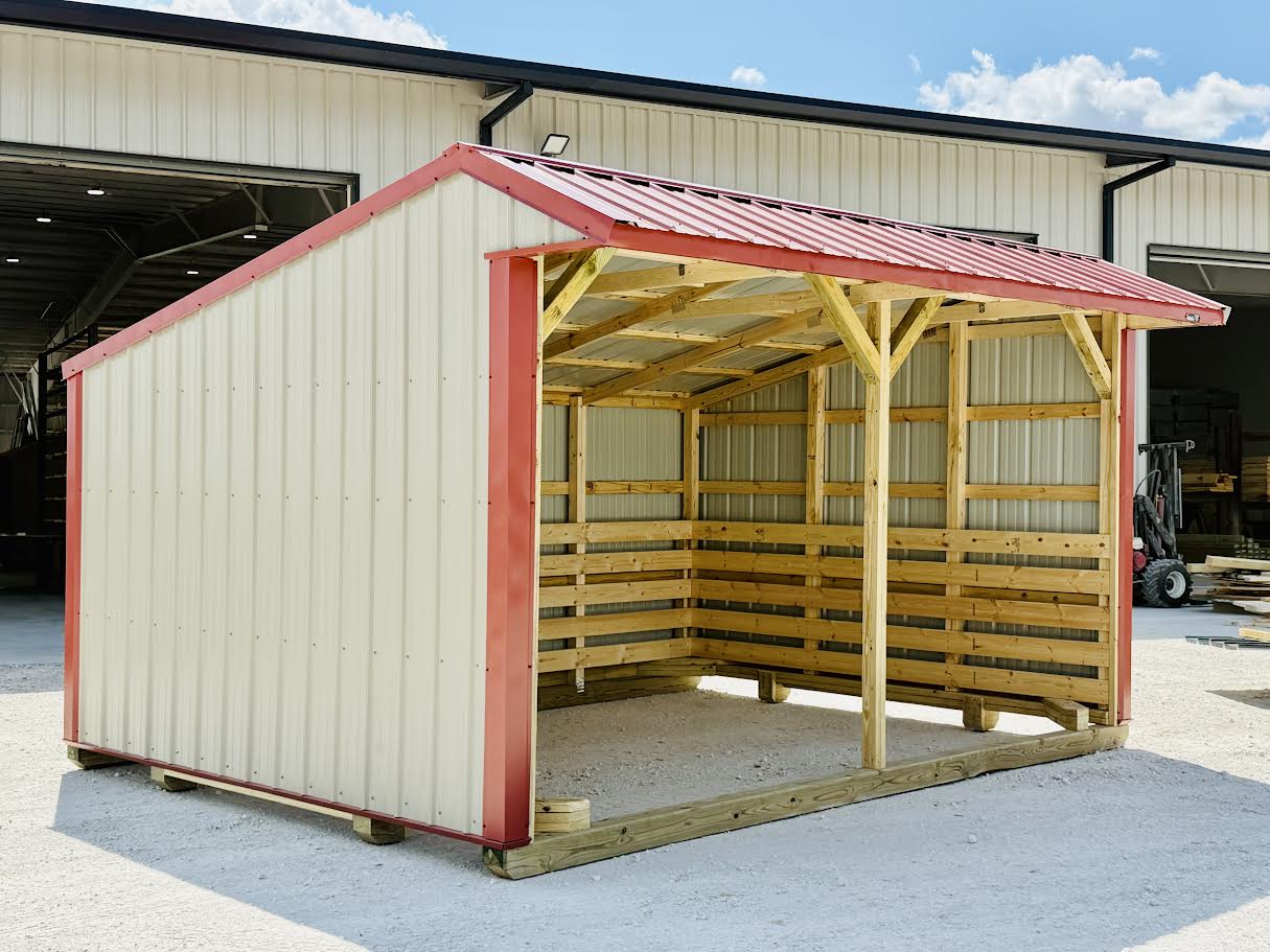 12x16 Run-in Shed #8516