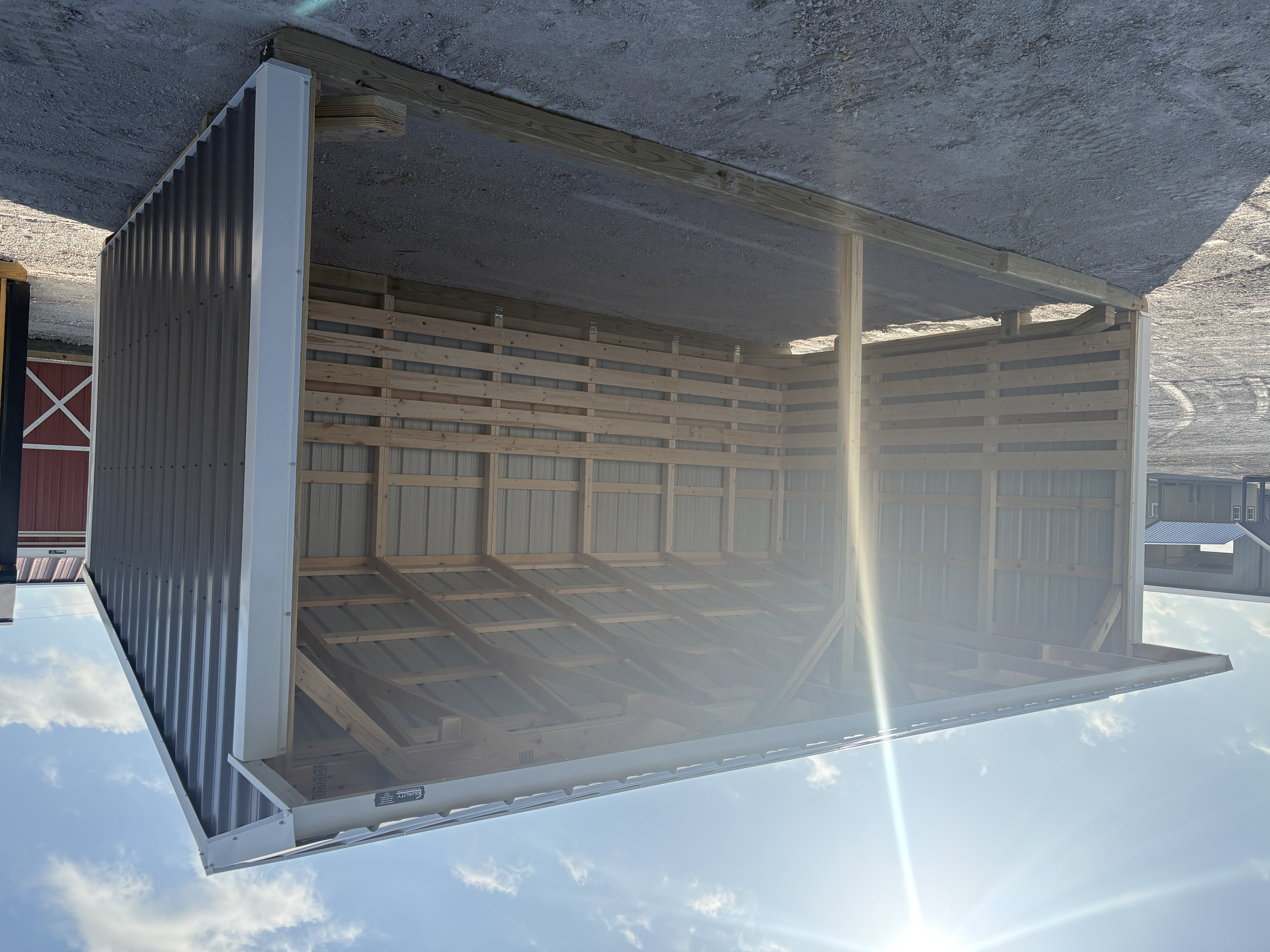 12x20 Run-in Shed #8517