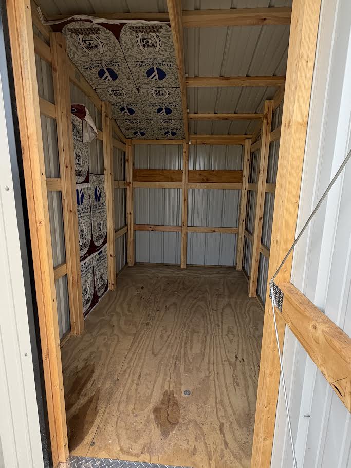 10x26 Run-in Shed w/Tack Room #7827