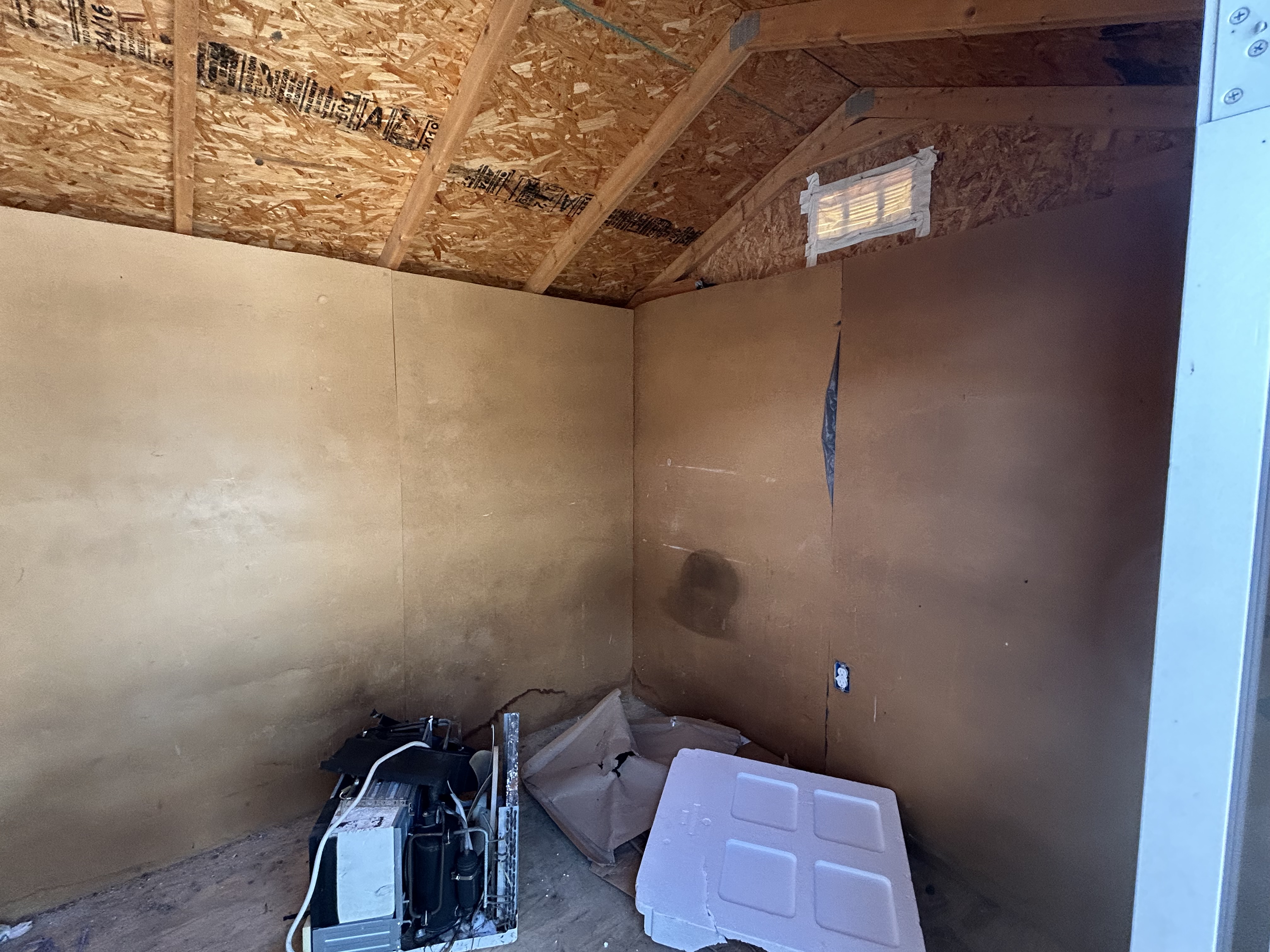 8x12 Garden Shed #1034