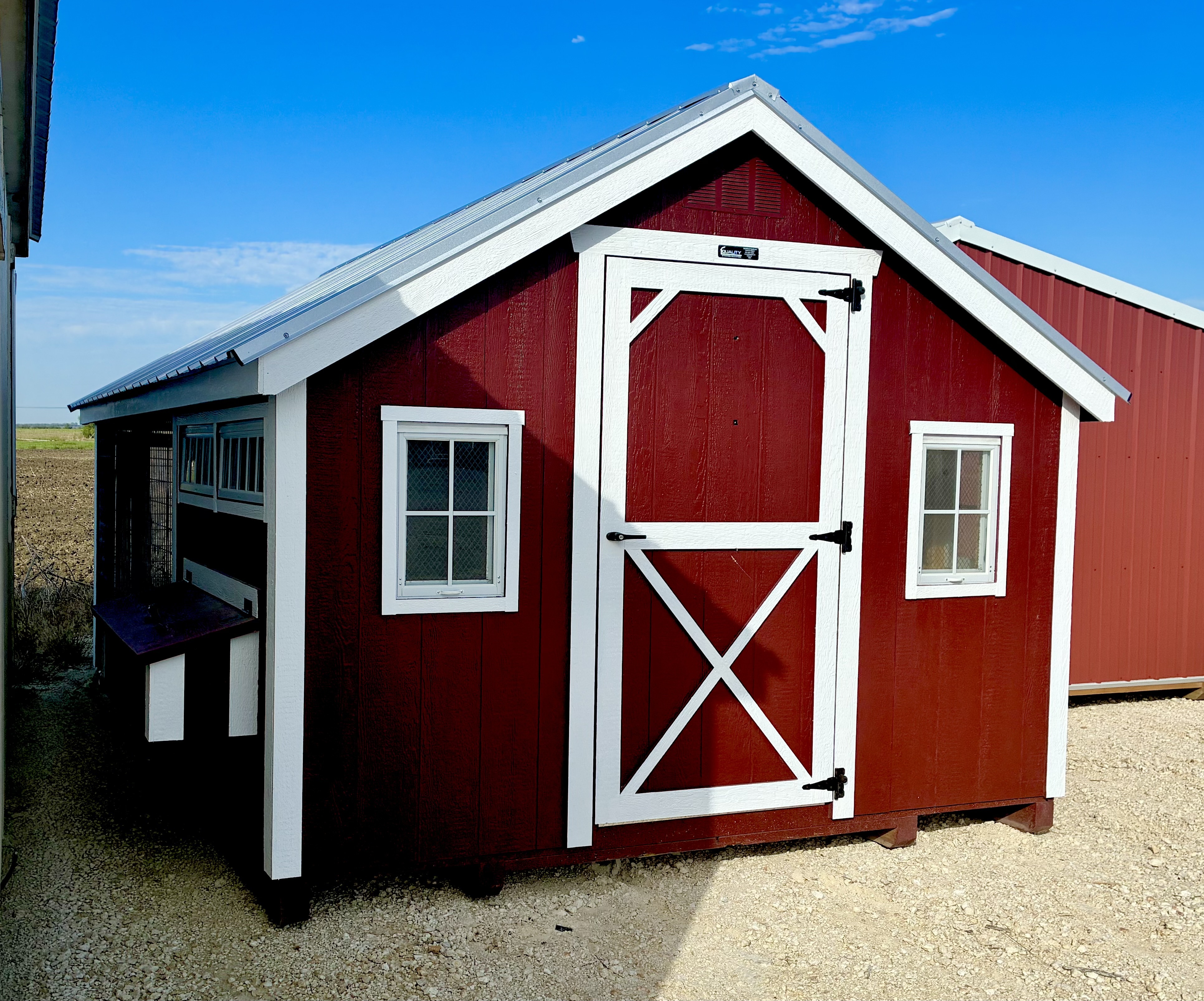 10x16 Chicken Coop #8567