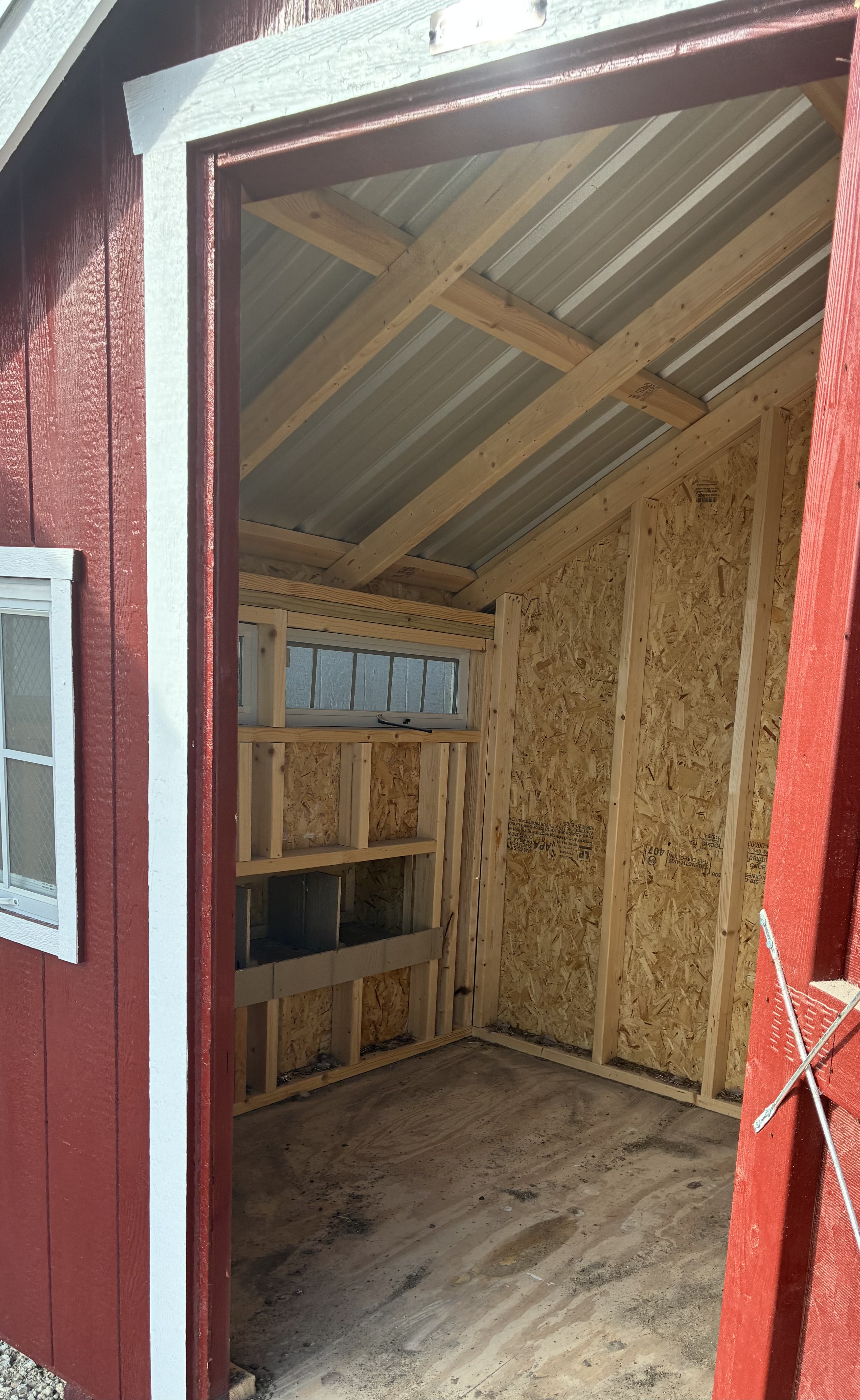 10x16 Chicken Coop #8567