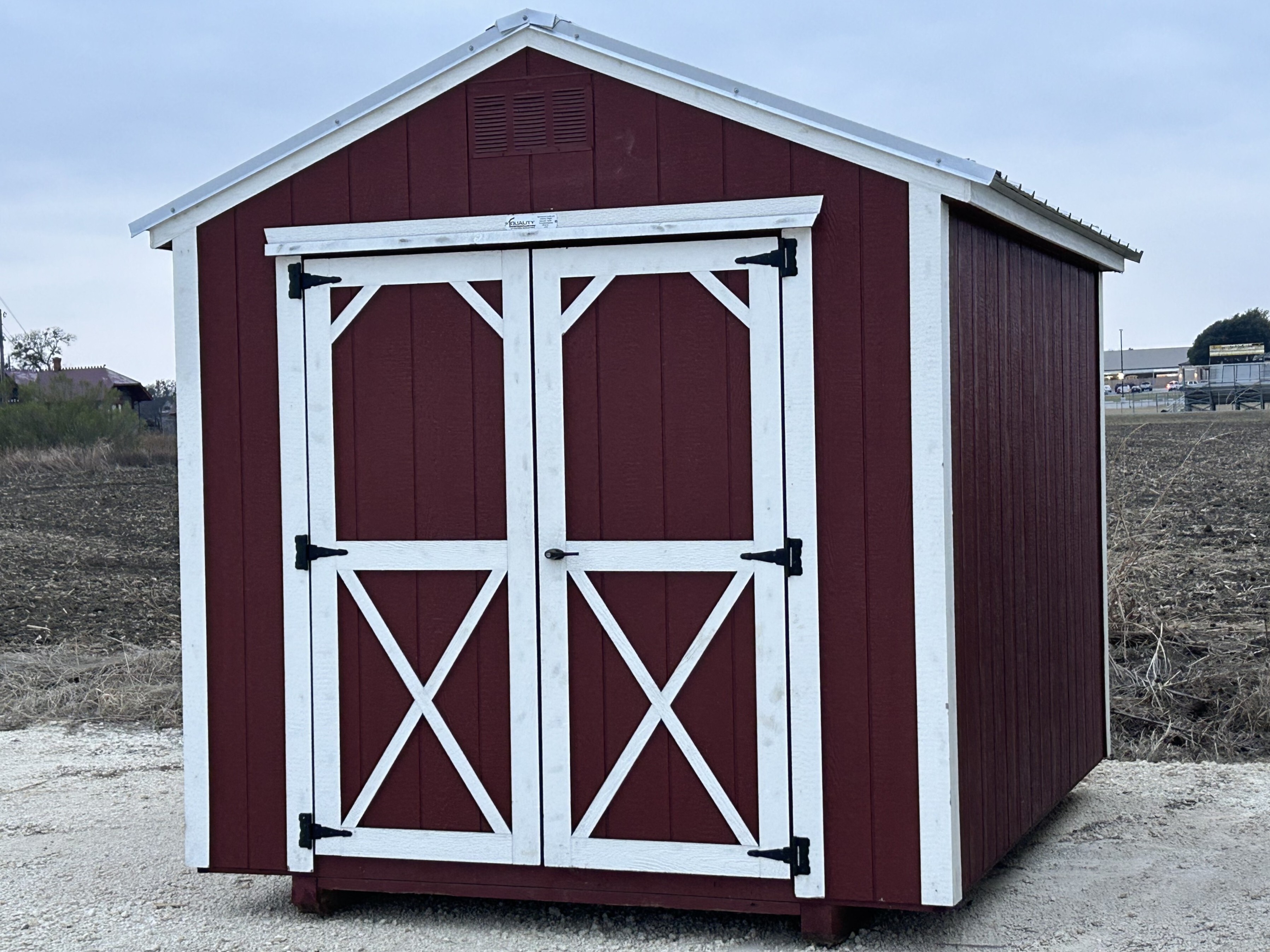 8x10 Utility Shed #4170