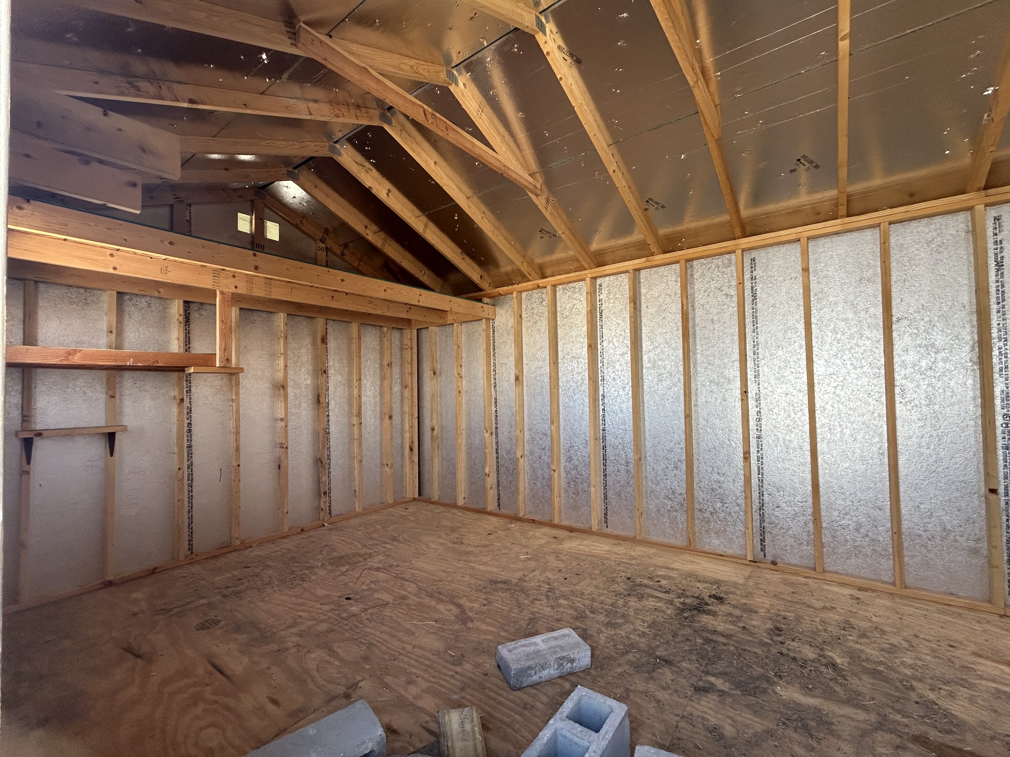 12x24 Elite Garden Shed #4604