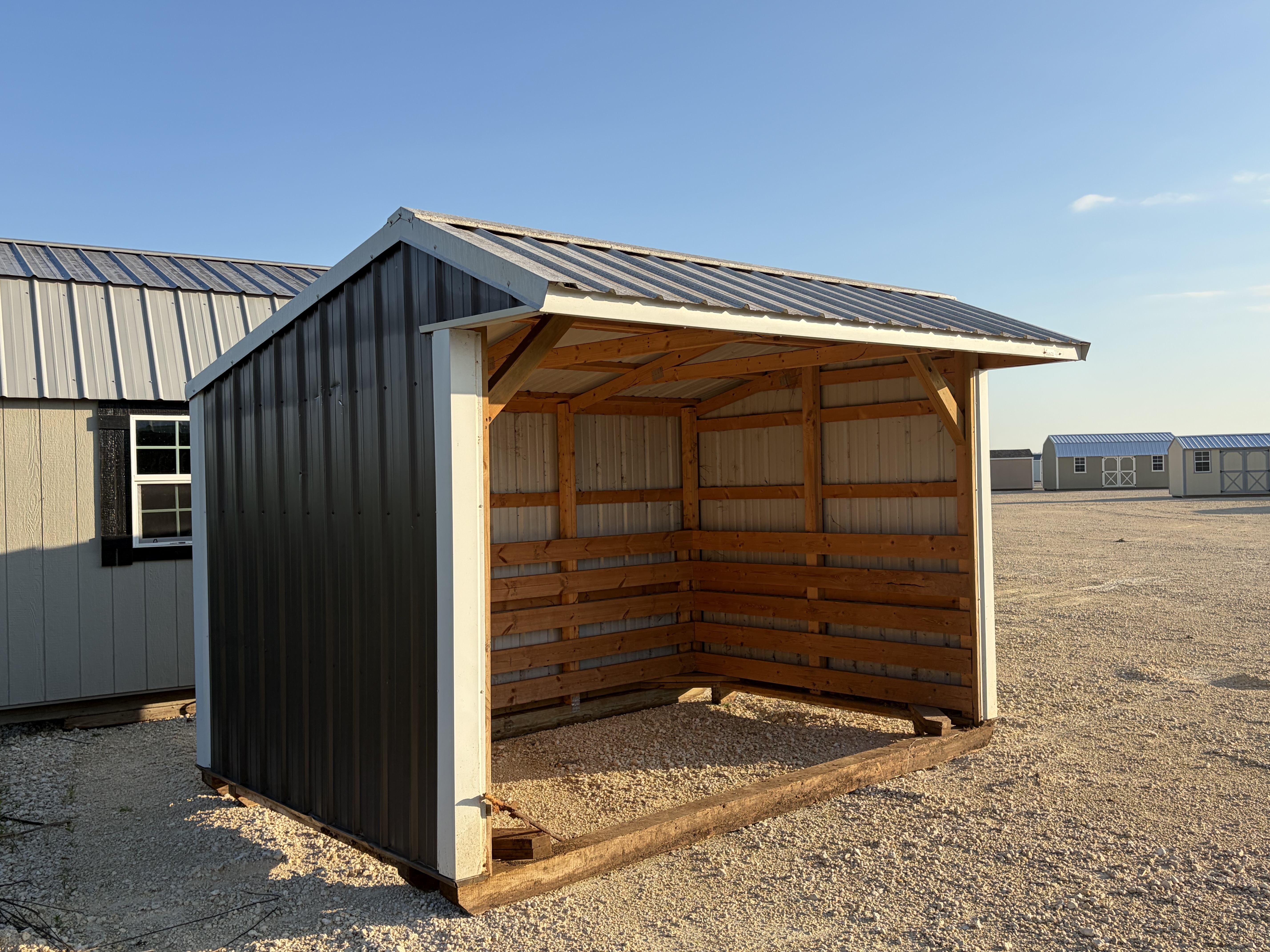 8x12 Run-in Shed #4798