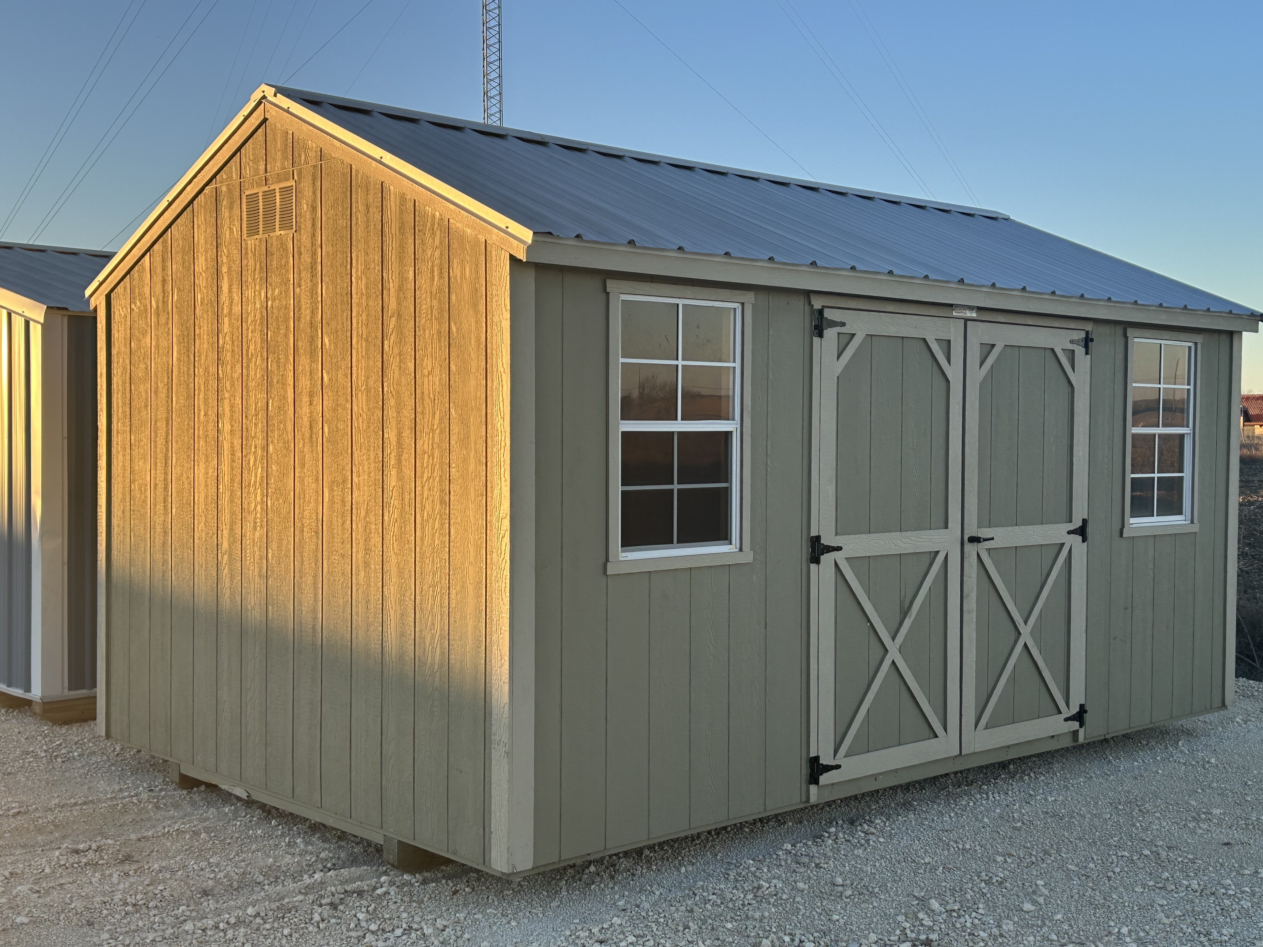 10x16 Garden Shed #4817