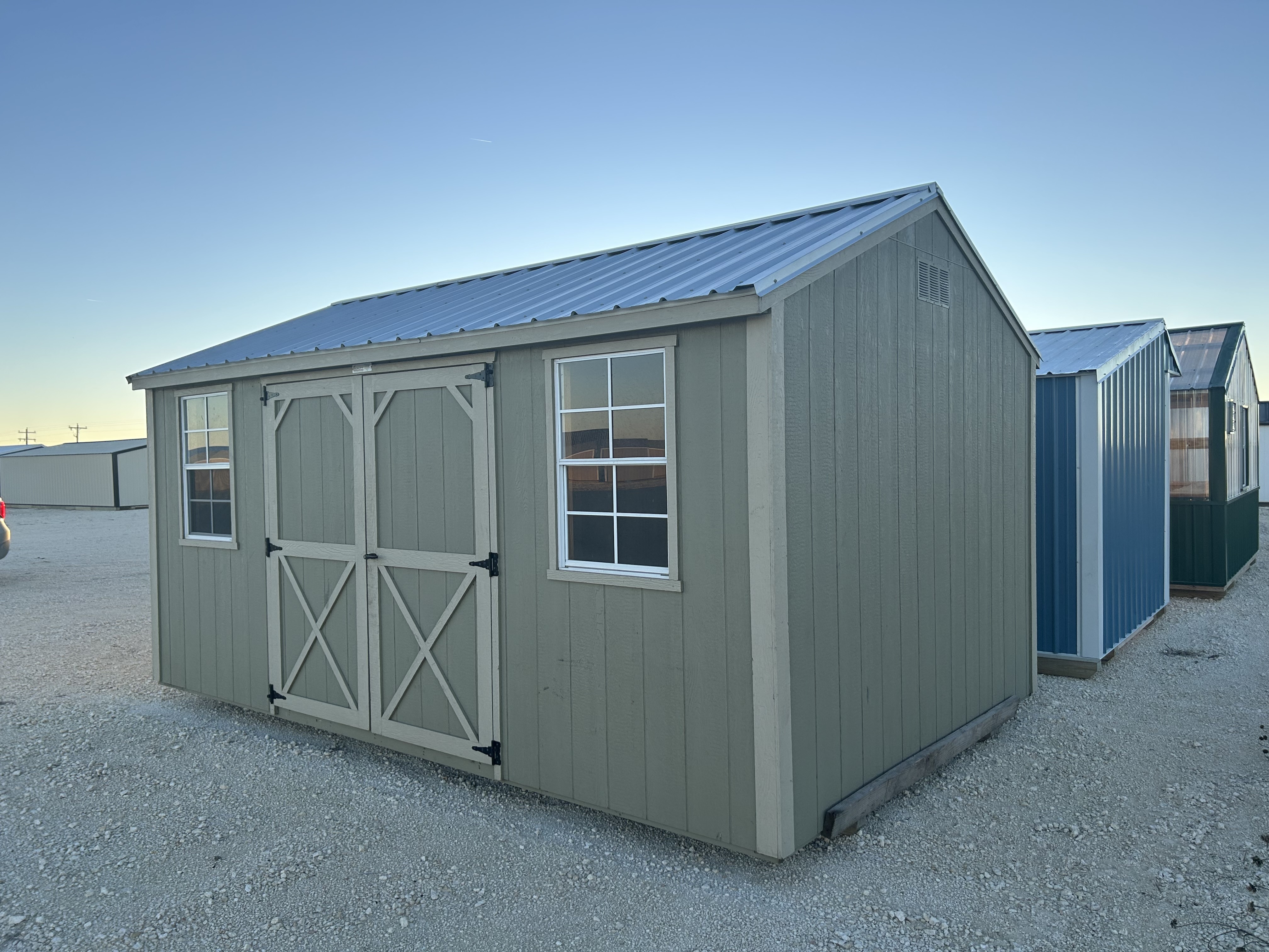10x16 Garden Shed #4817