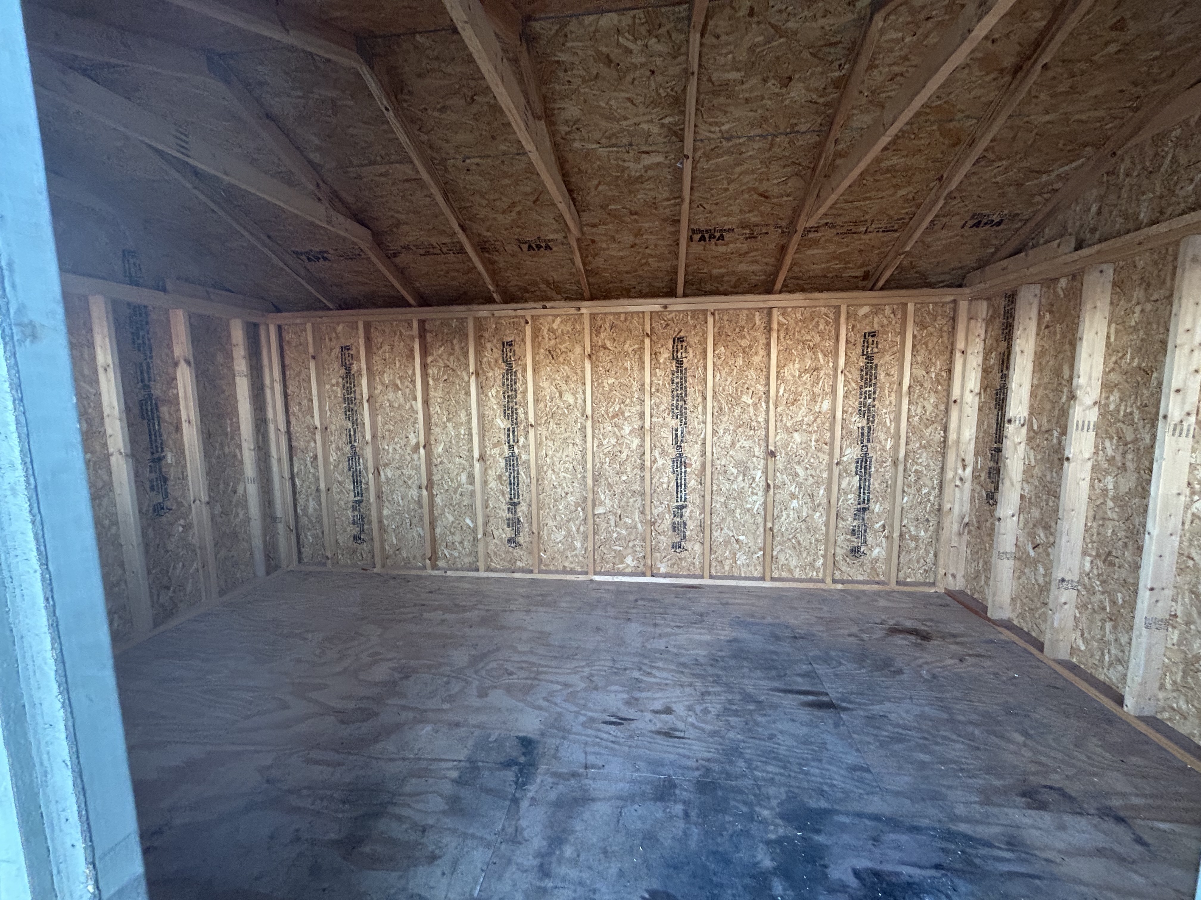 10x16 Garden Shed #4817