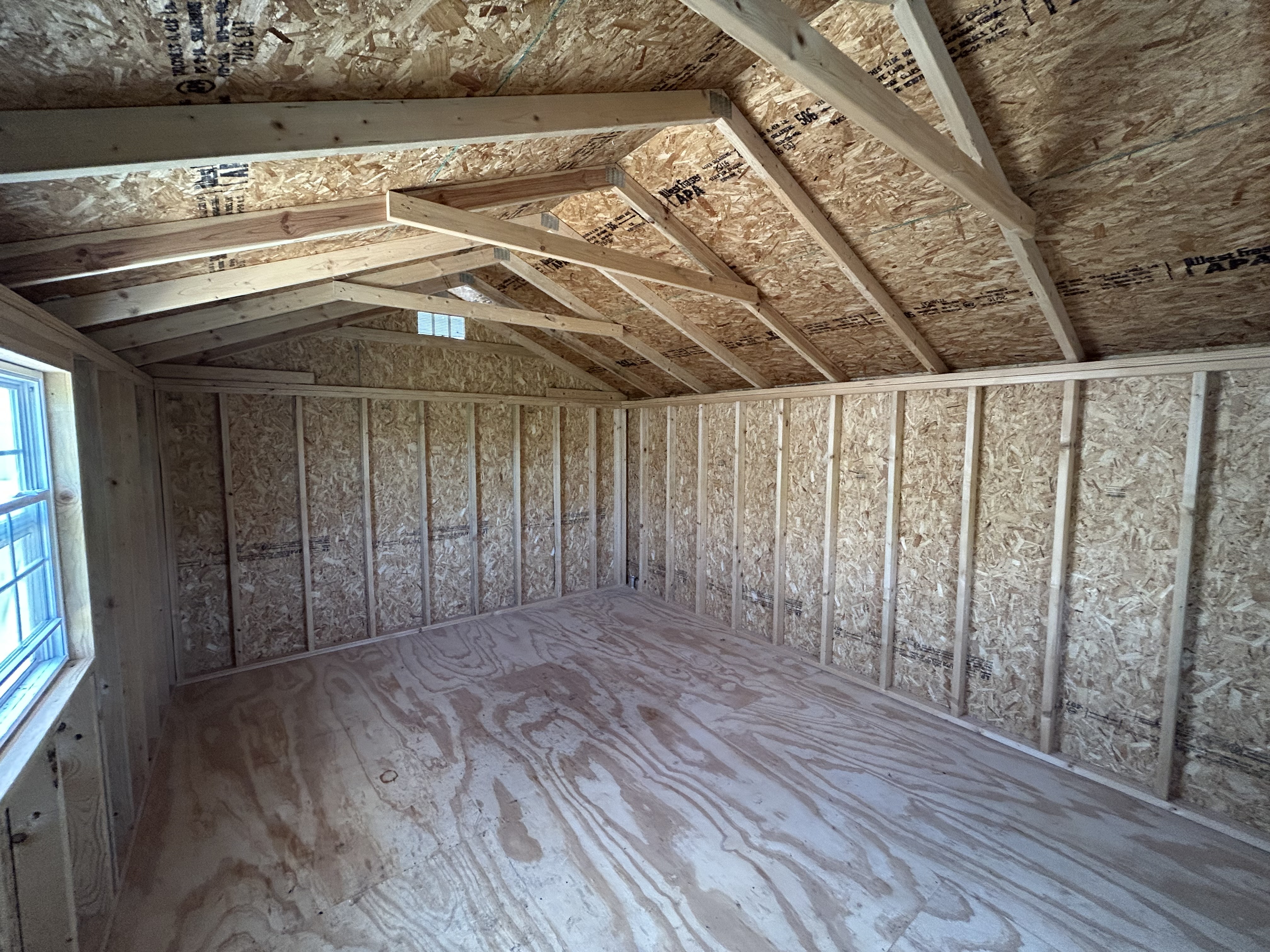 12x16 Garden Shed #5392