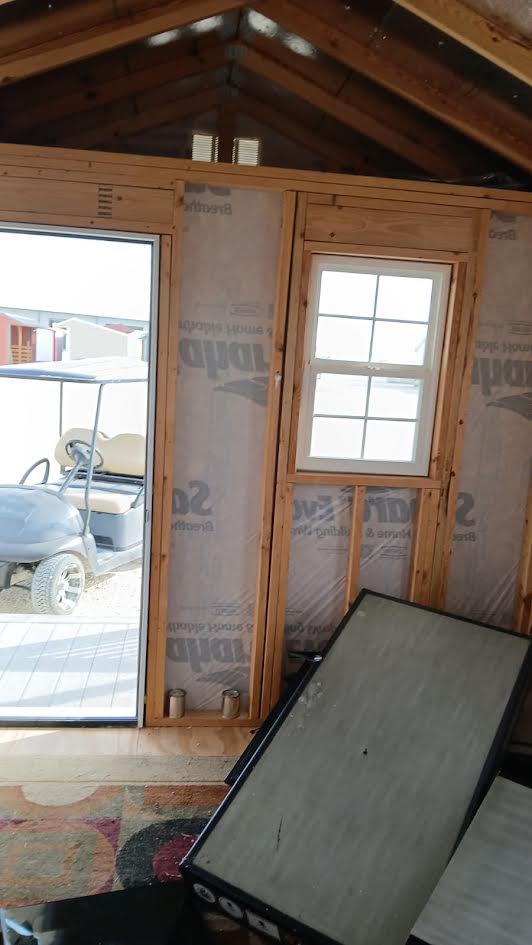 10X16 Gable Cabin w/Porch #5451