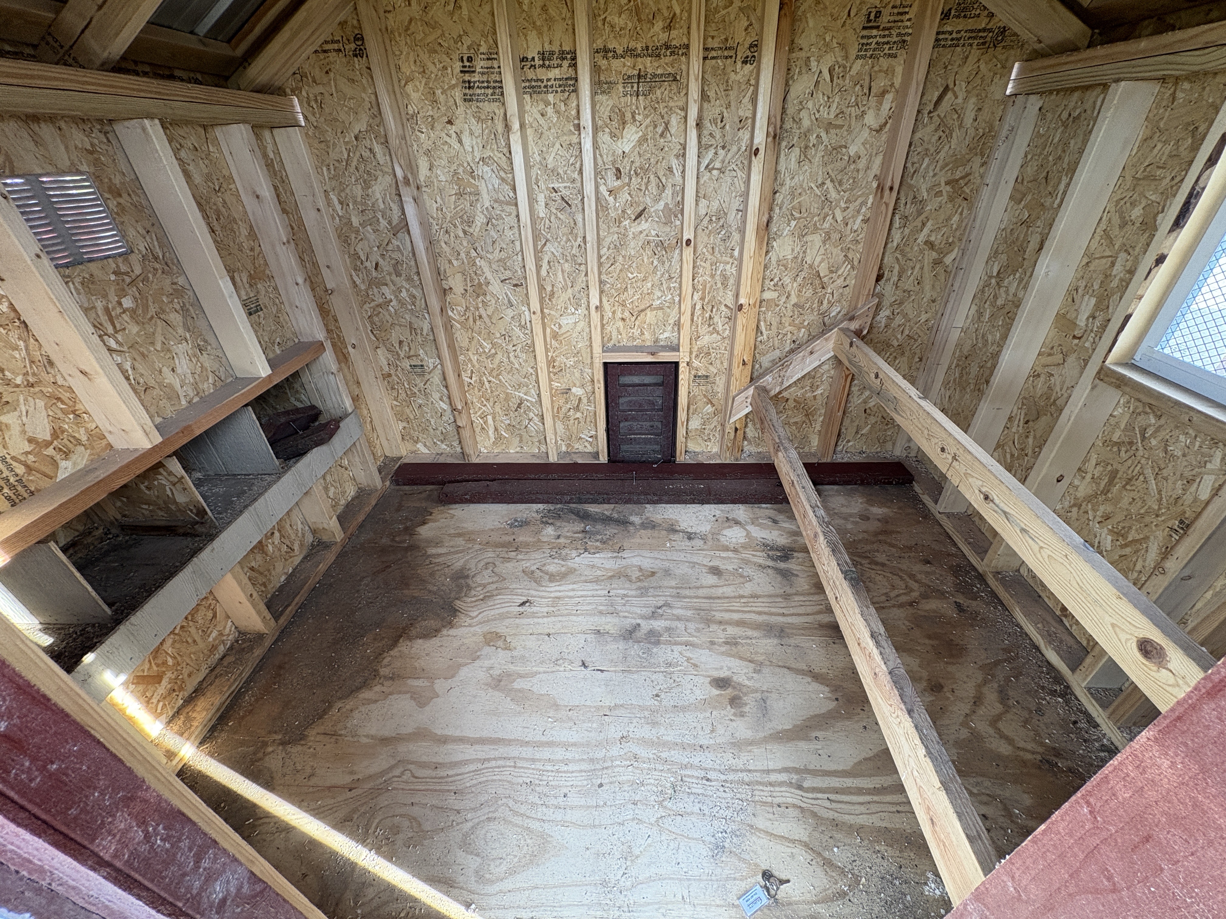 8x16 Chicken Coop #5845