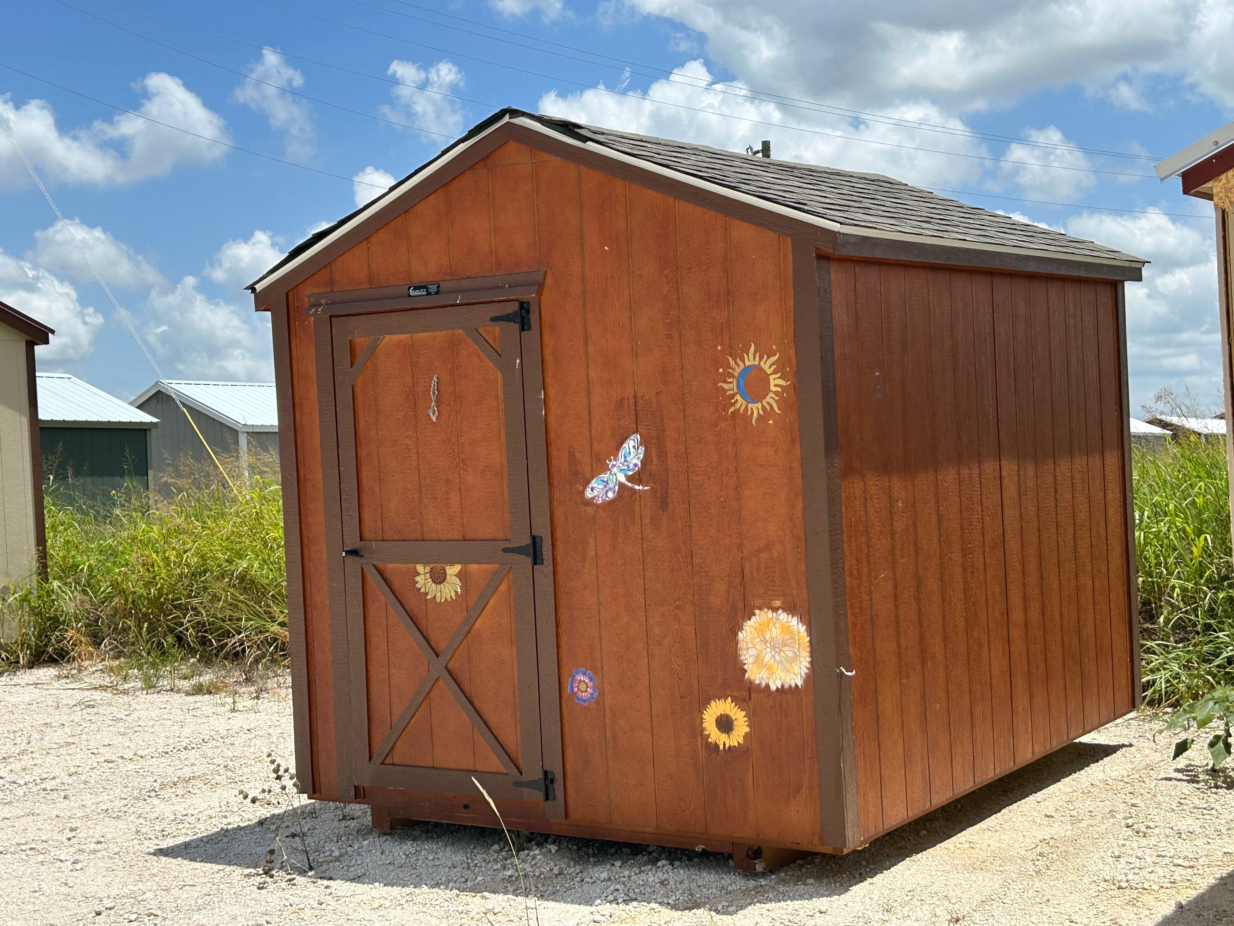 8x10 Utility Shed #6154