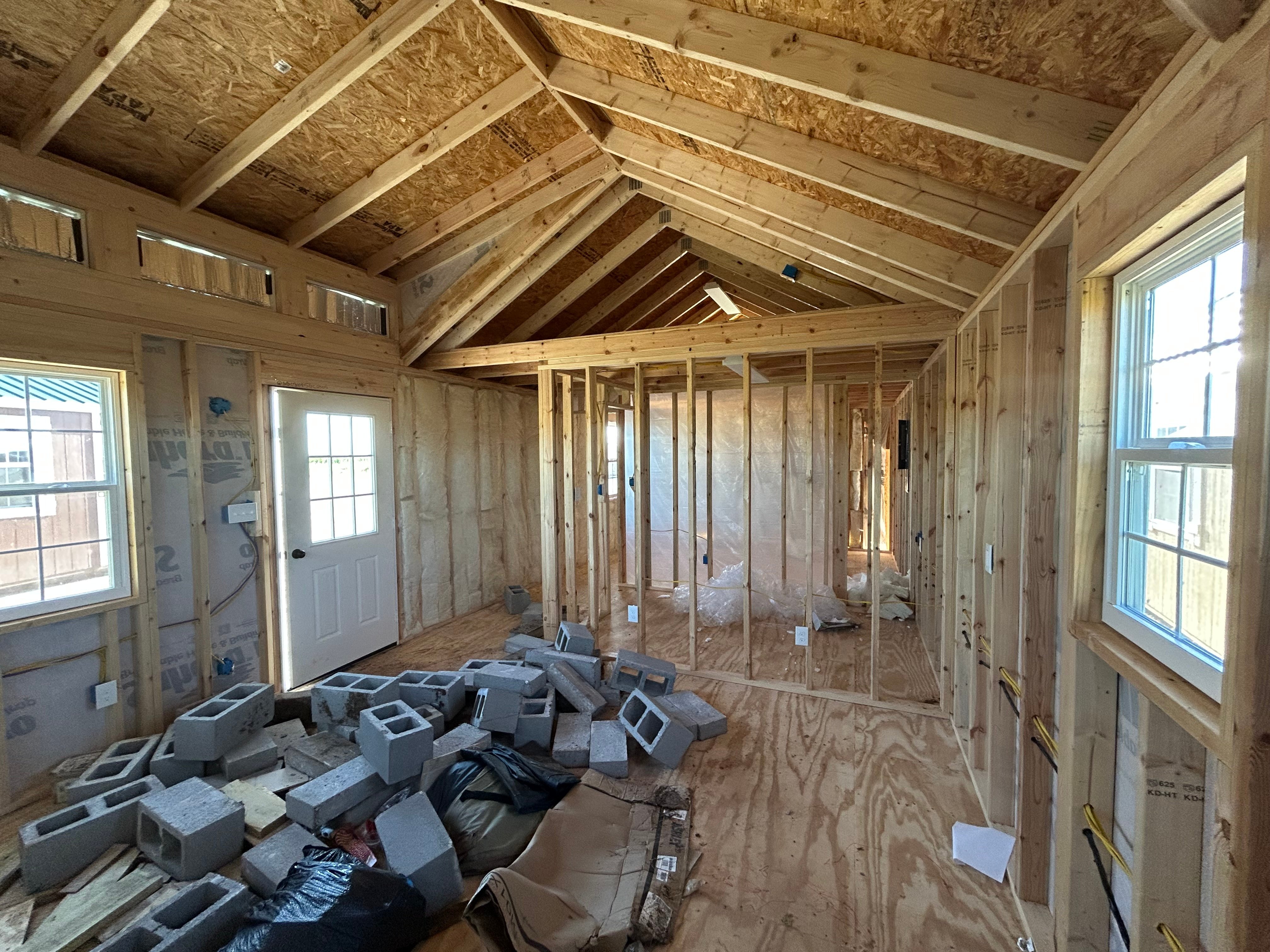14x32 Dormer Cabin #6305