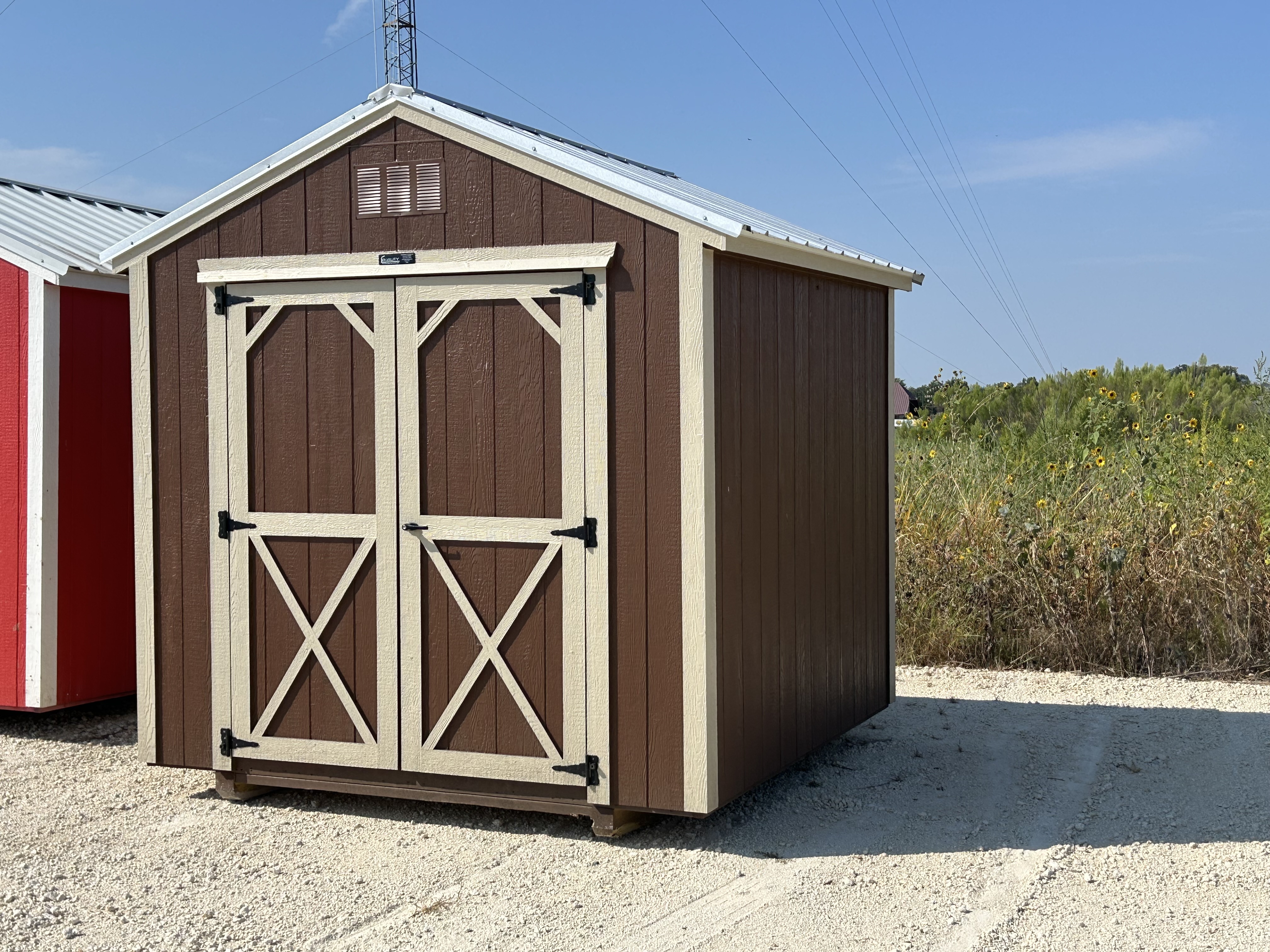 8x8 Utility Shed #6485