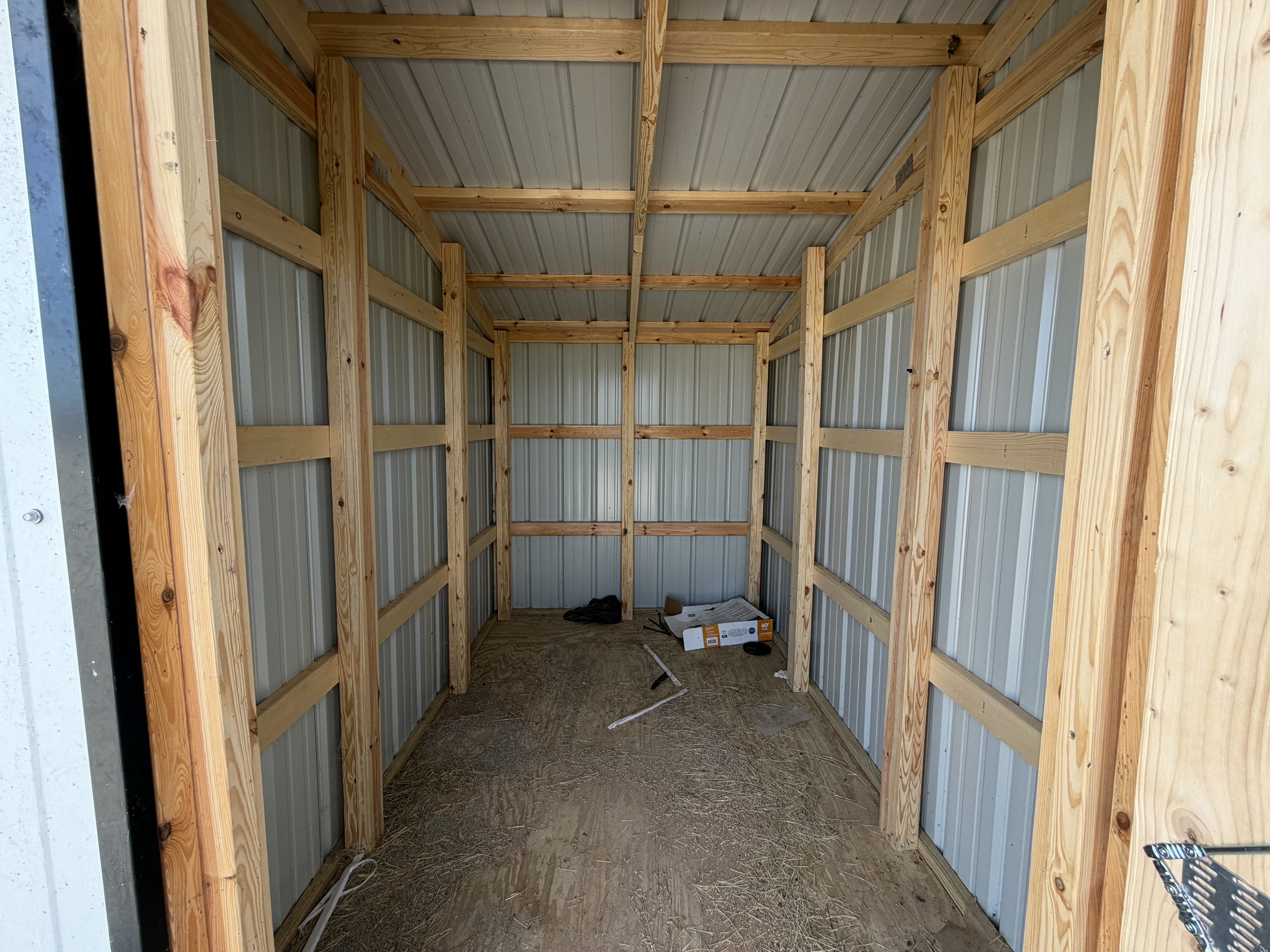 10x16 Run-in Shed w/Tack Room #6639