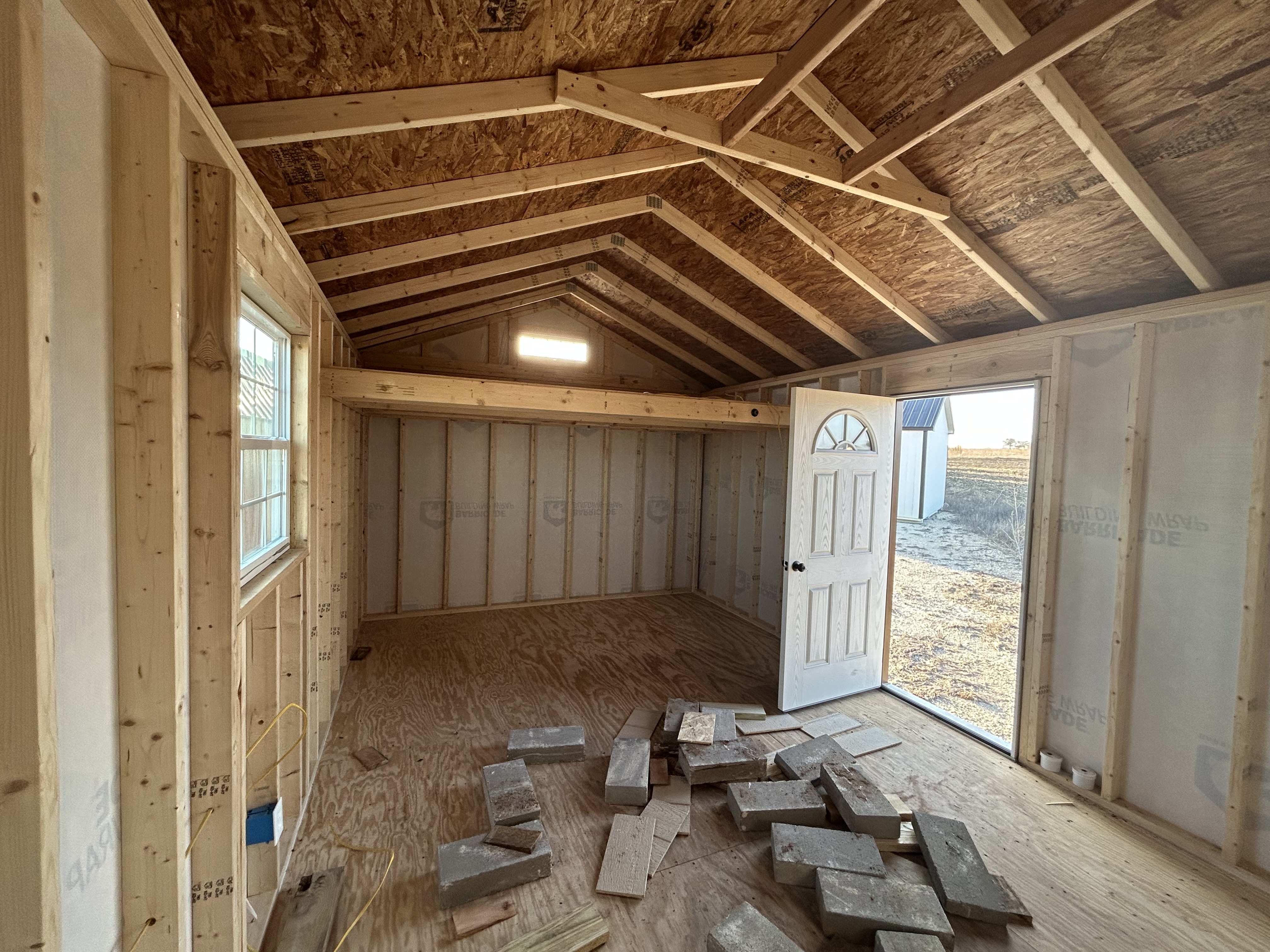 12x20 Cabin Shell #6768